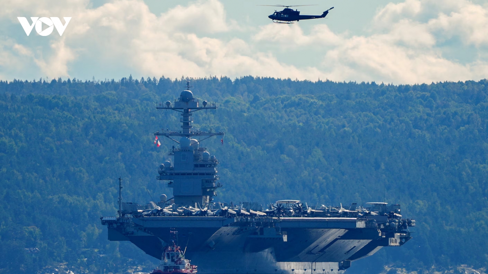 Mỹ rút tàu sân bay USS Gerald R. Ford khỏi Trung Đông giữa xung đột với Iran