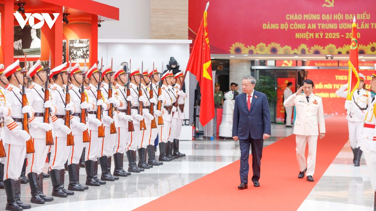 Tổng Bí thư Tô Lâm dự Đại hội đại biểu Đảng bộ Công an Trung ương lần thứ VIII