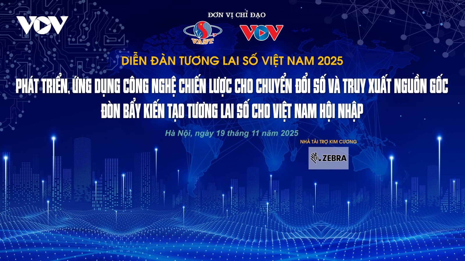 Ngày mai sẽ diễn ra Diễn đàn Tương lai số Việt Nam 2025