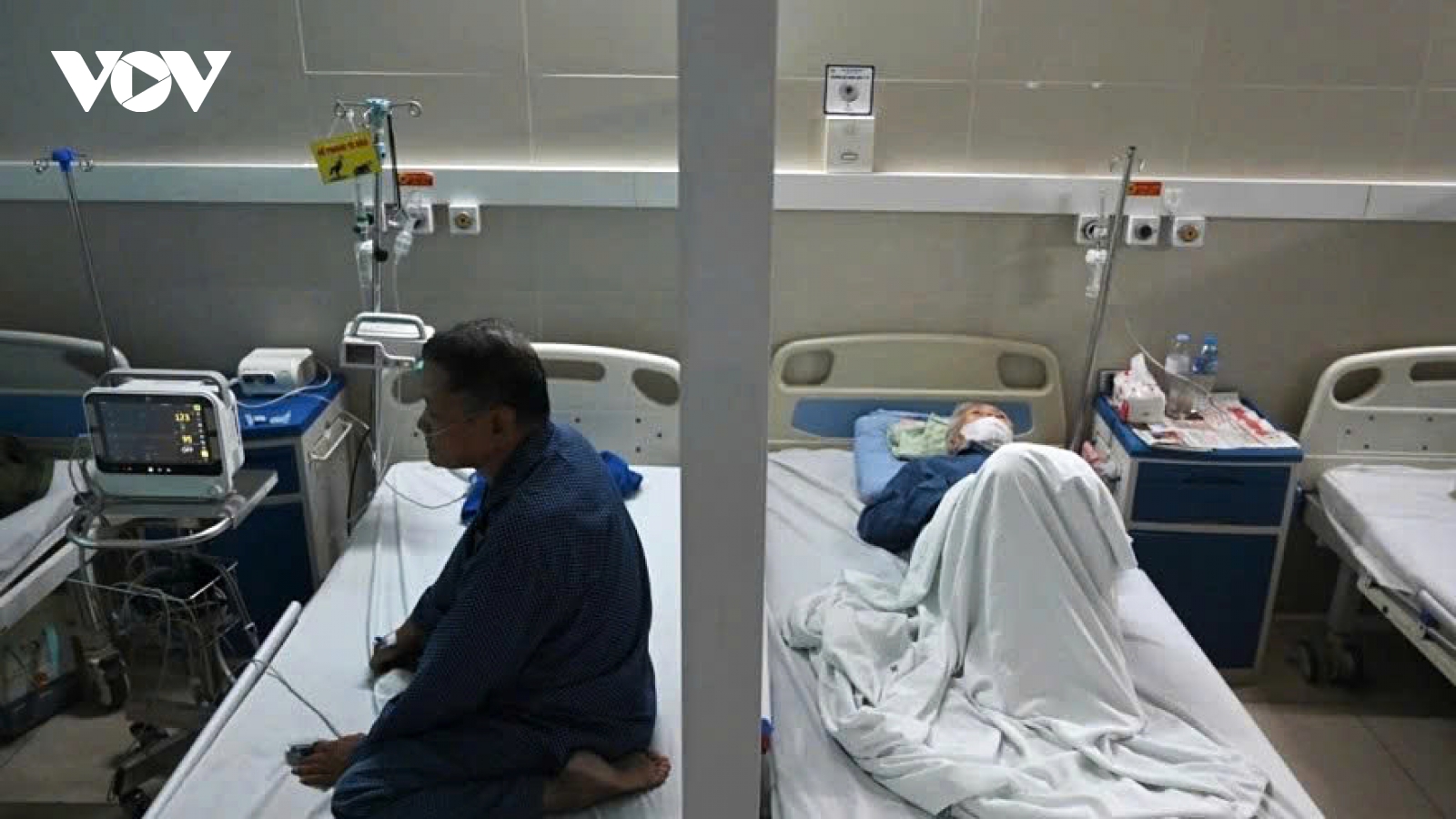 Inside a Hanoi hospital ward for severe influenza A cases