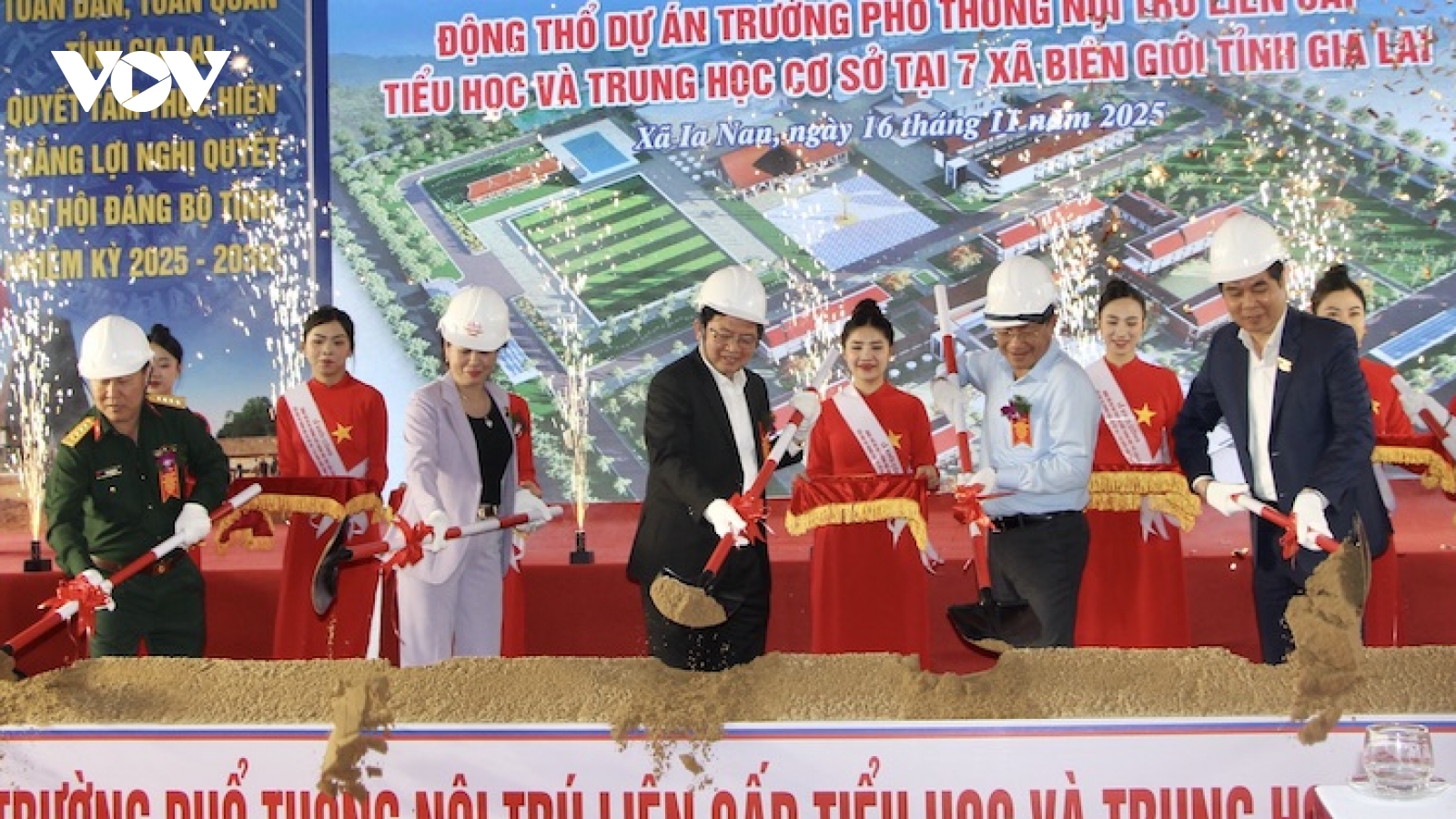 Gia Lai khởi công xây dựng 7 trường phổ thông nội trú liên cấp