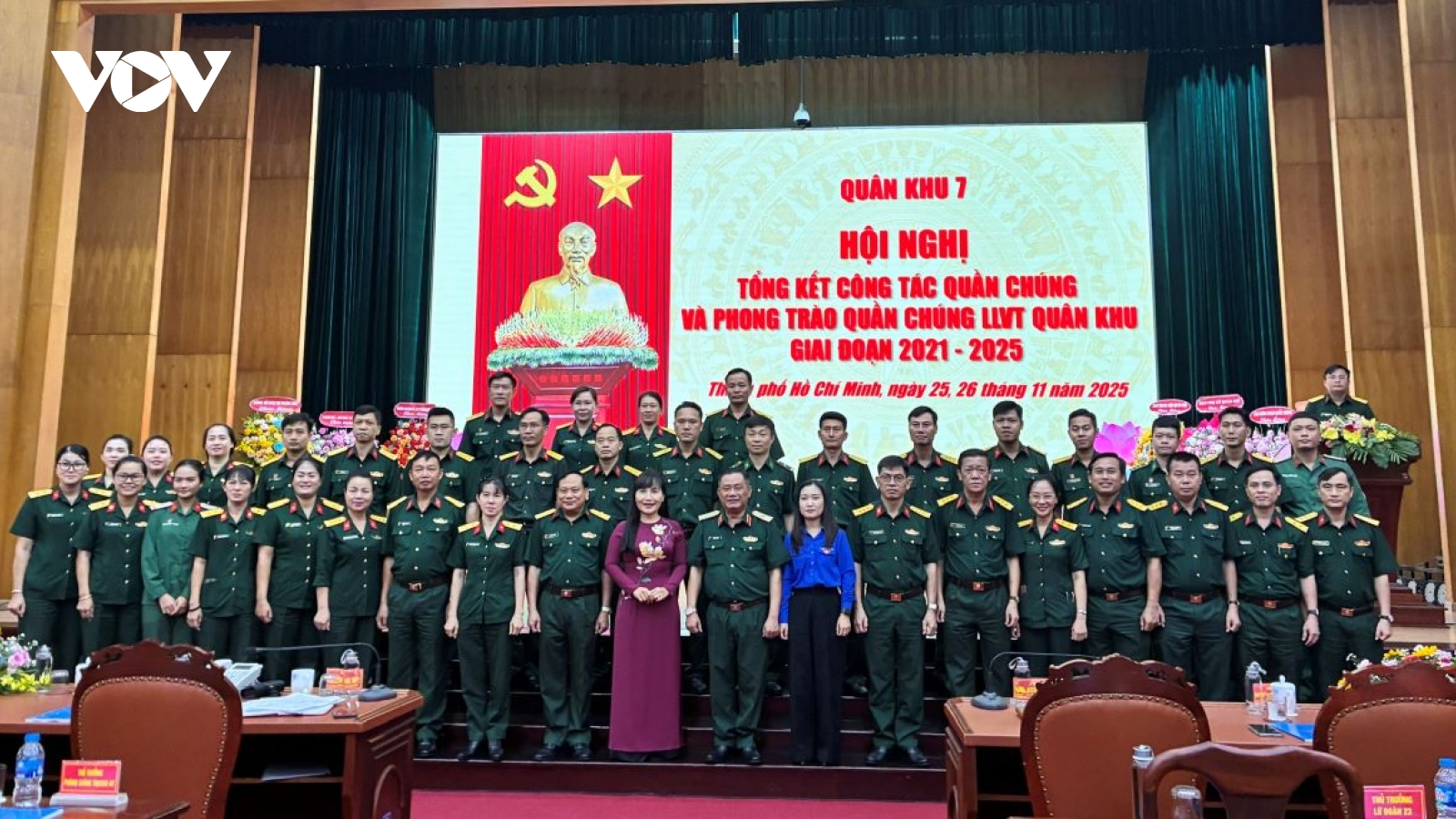 Phong trào quần chúng lan tỏa, củng cố “thế trận lòng dân” Quân khu 7