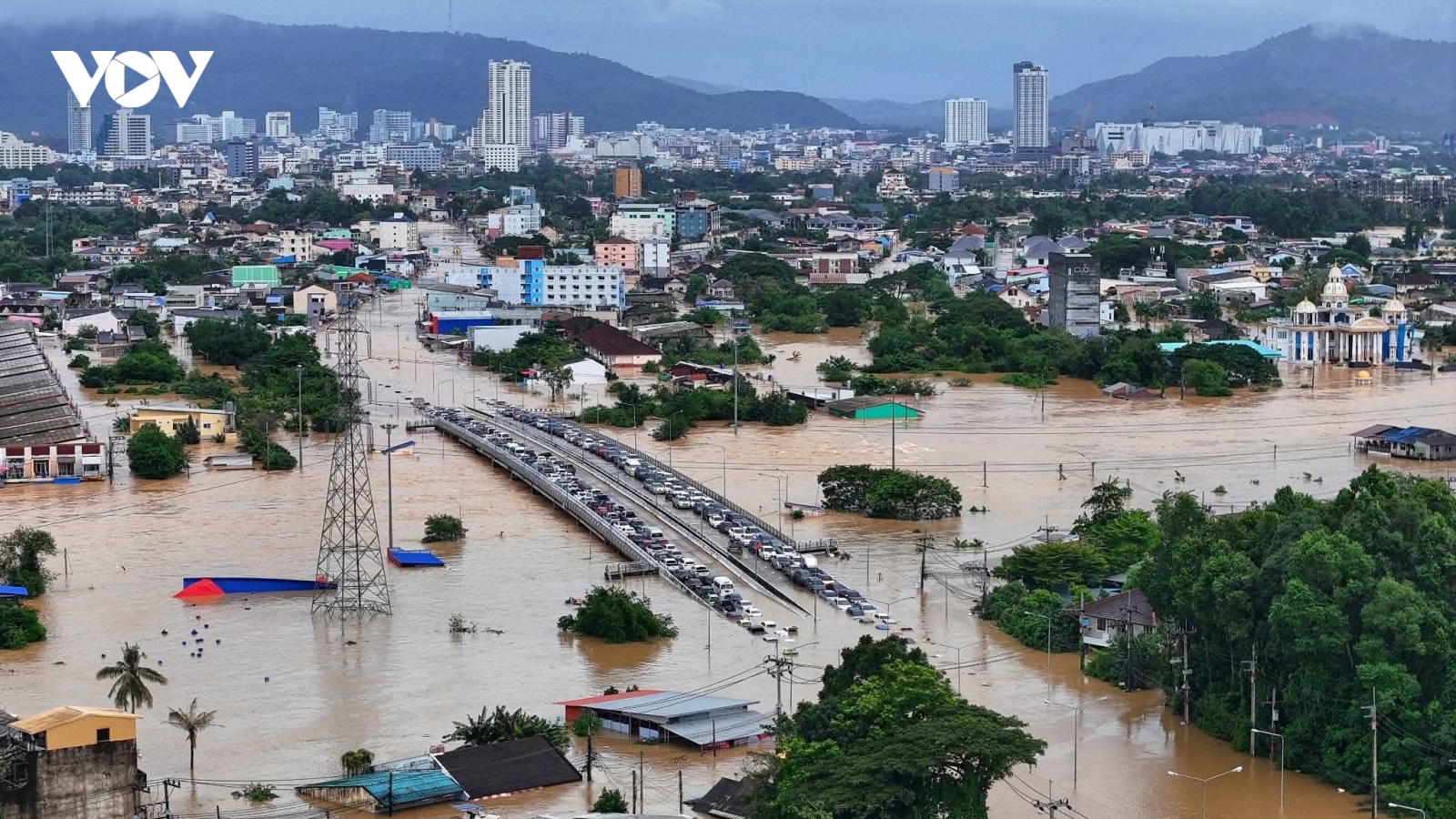 Mưa lũ diễn biến nghiêm trọng, Thái Lan ban bố tình trạng khẩn cấp tại Songkhla