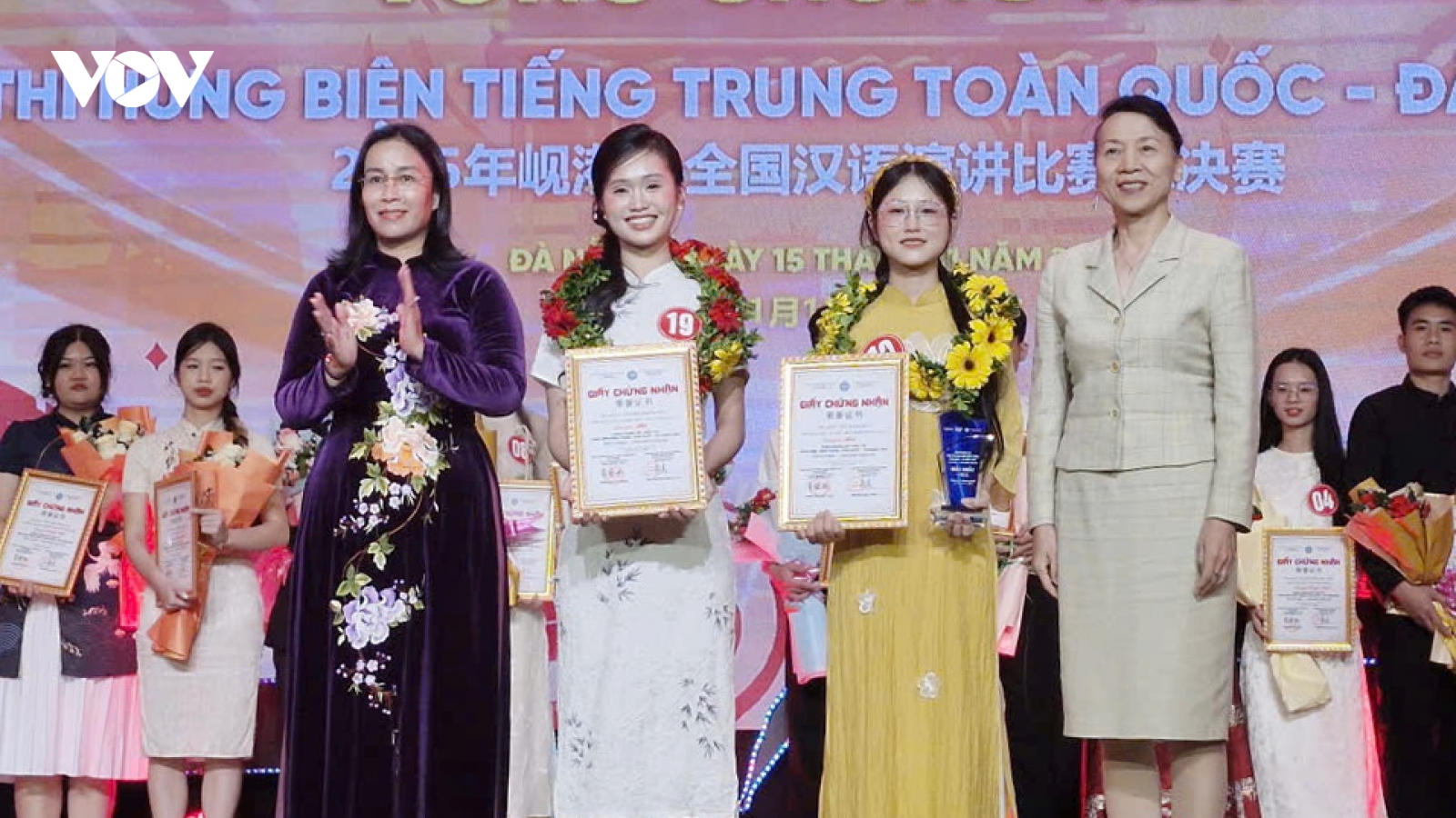 Trao giải Cuộc thi hùng biện tiếng Trung toàn quốc năm 2025