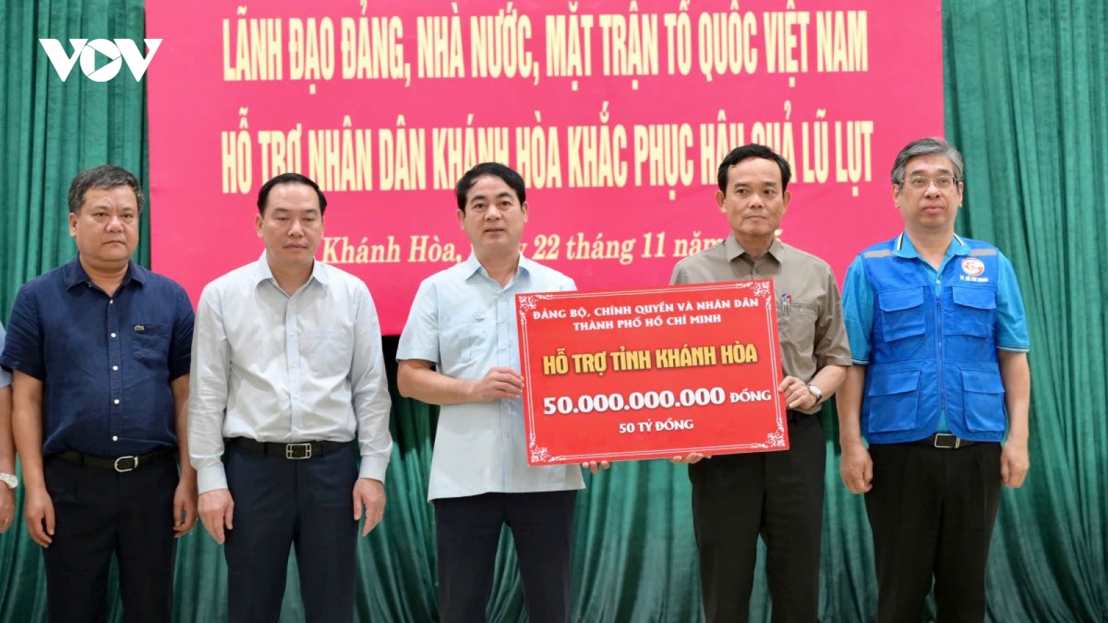 TP.HCM dốc toàn lực hỗ trợ Khánh Hòa vượt lũ
