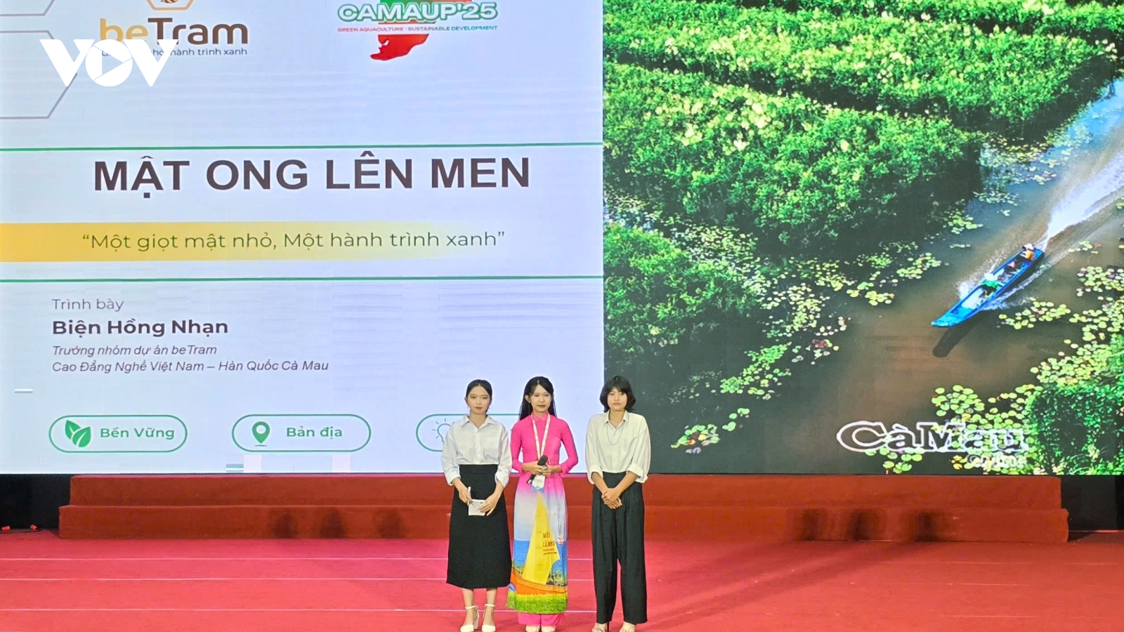 Ấn tượng Dự án Cua SUMO tại Cuộc thi Khởi nghiệp Cà Mau