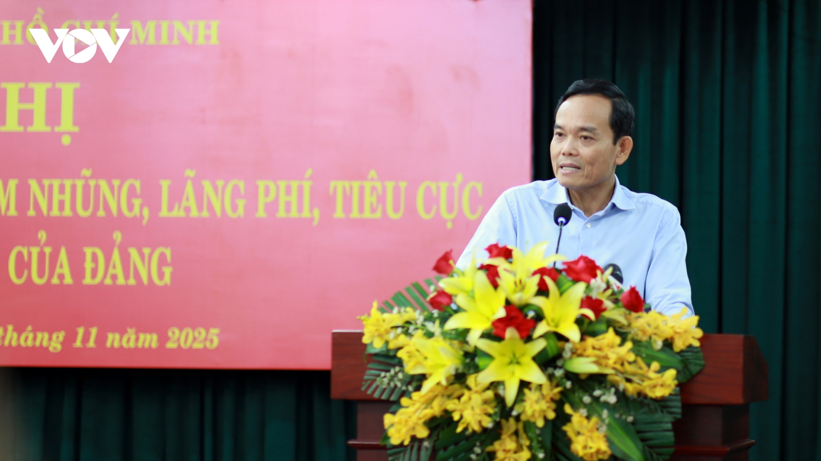 Ông Trần Lưu Quang: Cán bộ chống tham nhũng mà vi phạm sẽ bị xử nặng gấp đôi