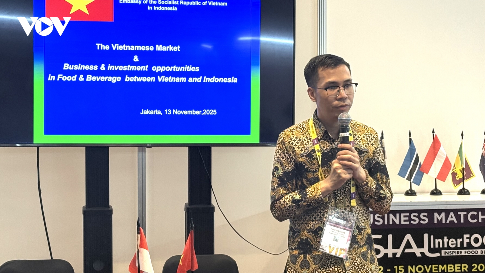 Việt Nam-Indonesia kết nối giao thương lĩnh vực thực phẩm và đồ uống