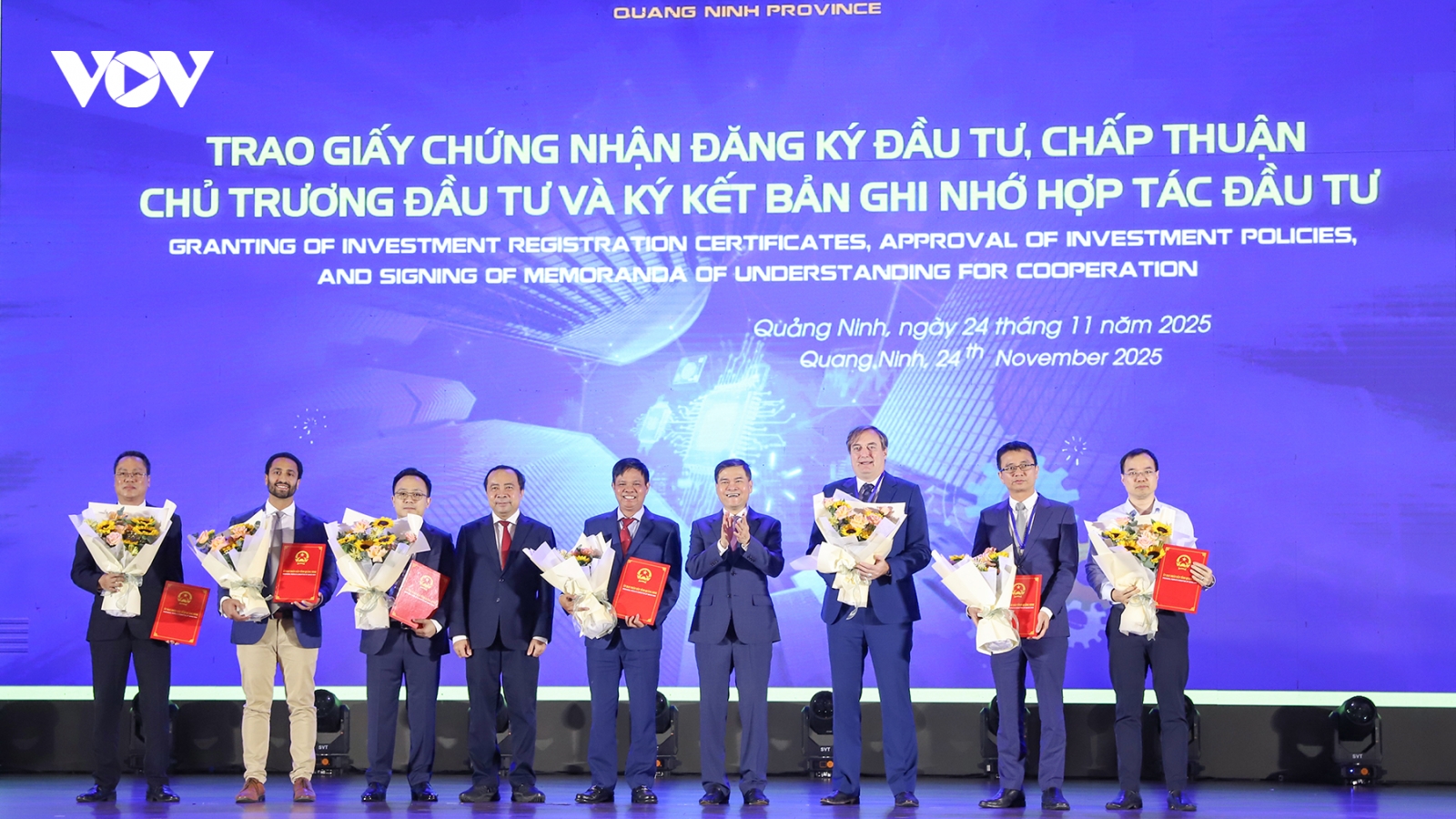 Quảng Ninh trao chứng nhận đầu tư hơn 600 triệu USD vào khoa học công nghệ