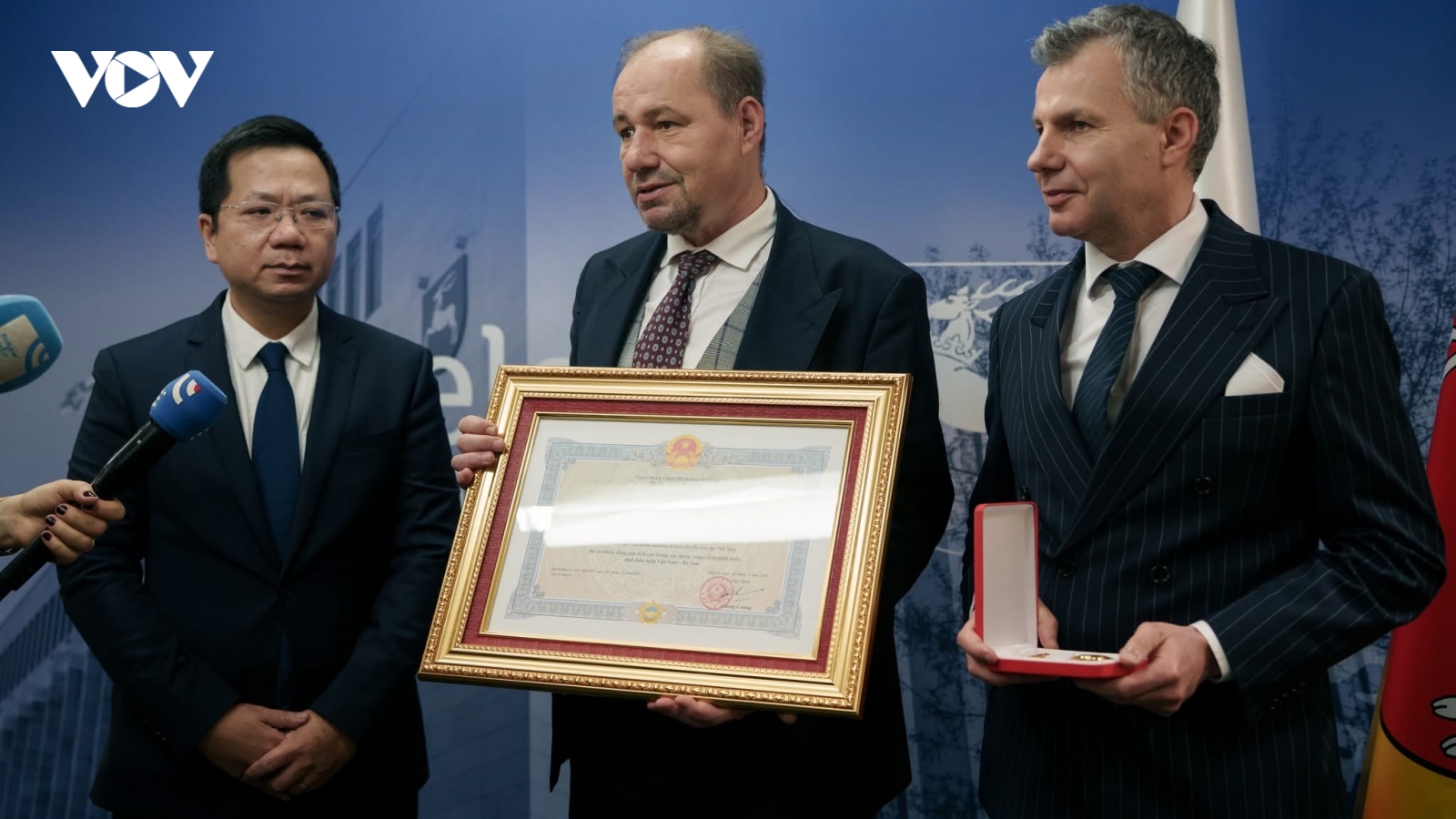 Truy tặng Huân chương Hữu nghị cho cố kiến trúc sư Kazimierz Kwiatkowski