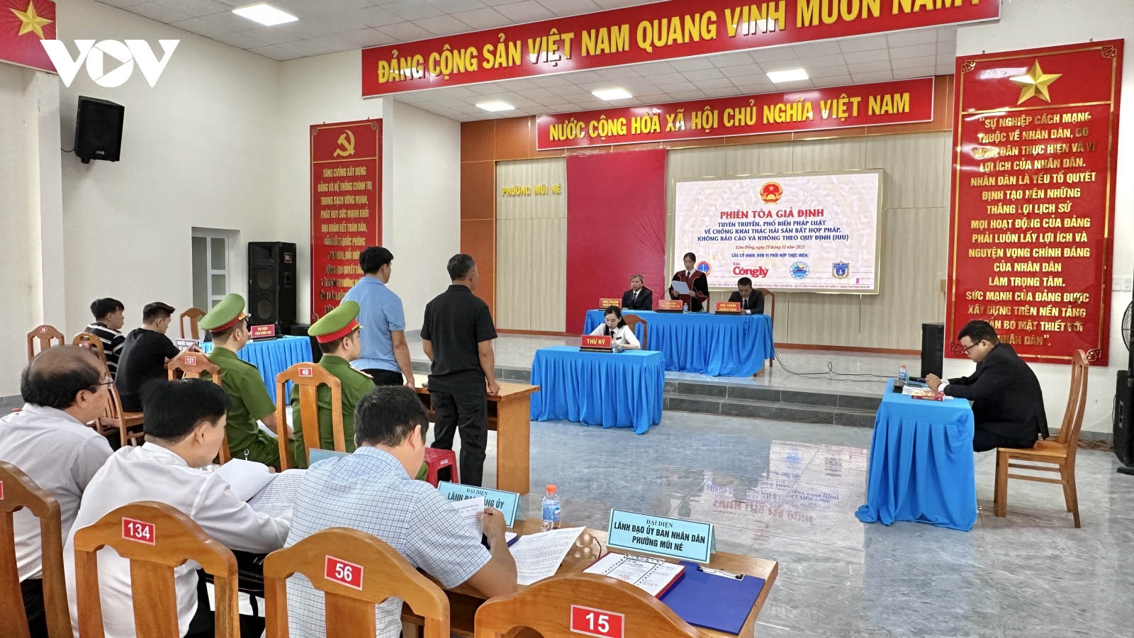 Phiên tòa giả định tại Lâm Đồng: Cảnh tỉnh mạnh hành vi vi phạm IUU