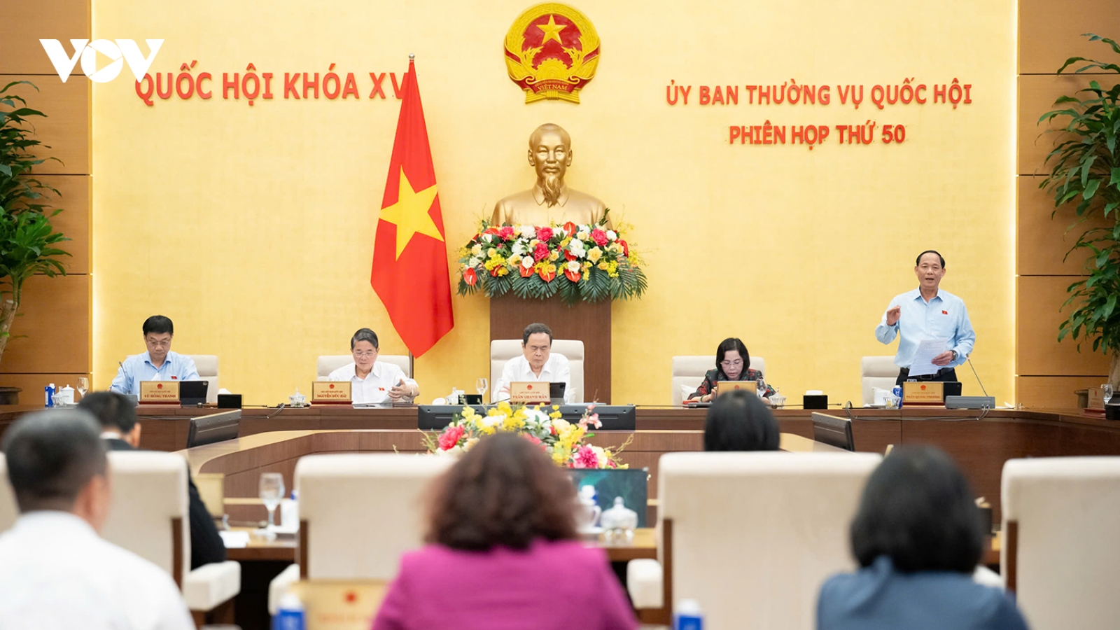 Ủy ban Thường vụ Quốc hội sẽ xem xét công tác nhân sự