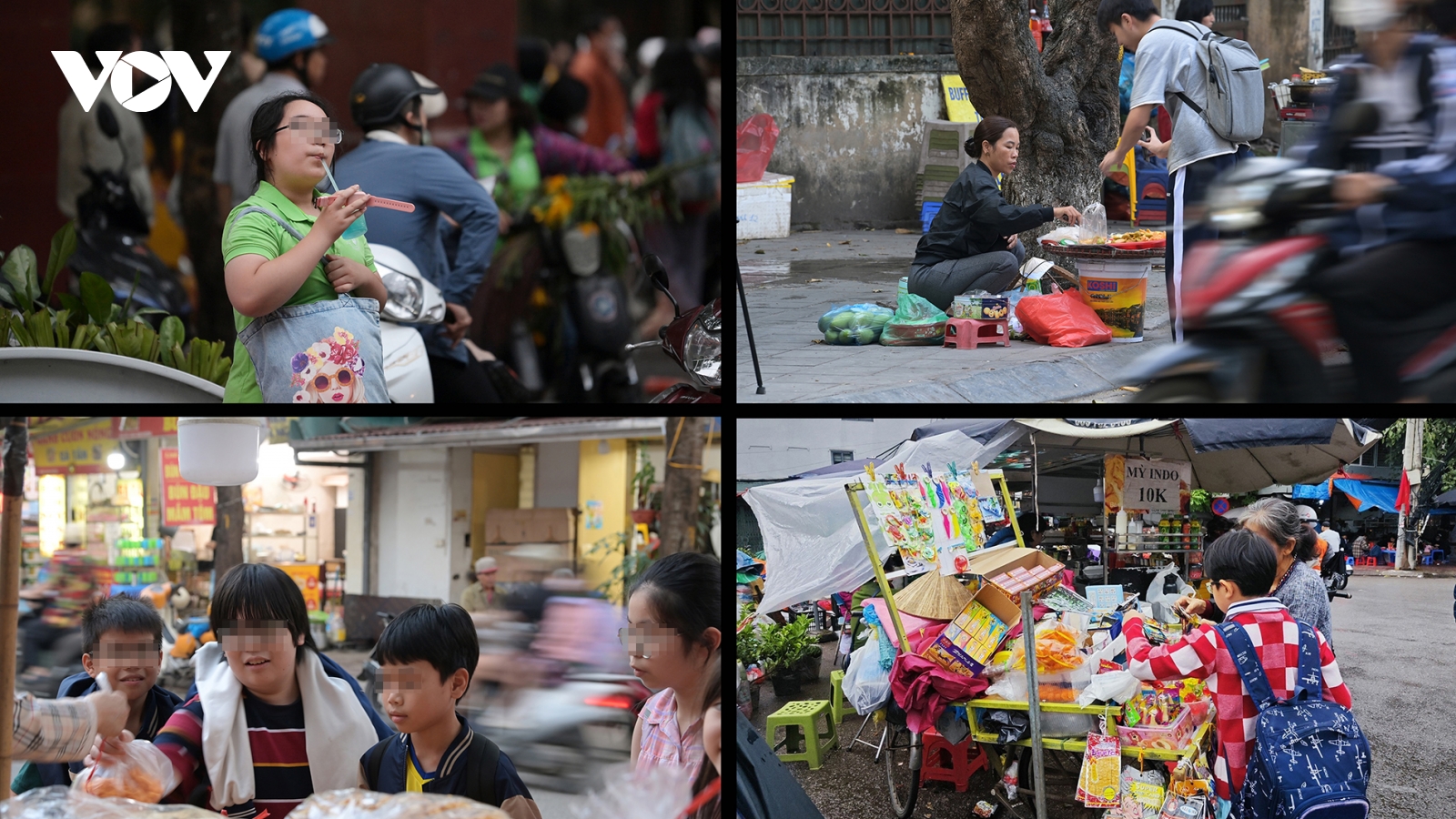 Quà vặt cổng trường: Niềm vui và thách thức cho sức khỏe học sinh