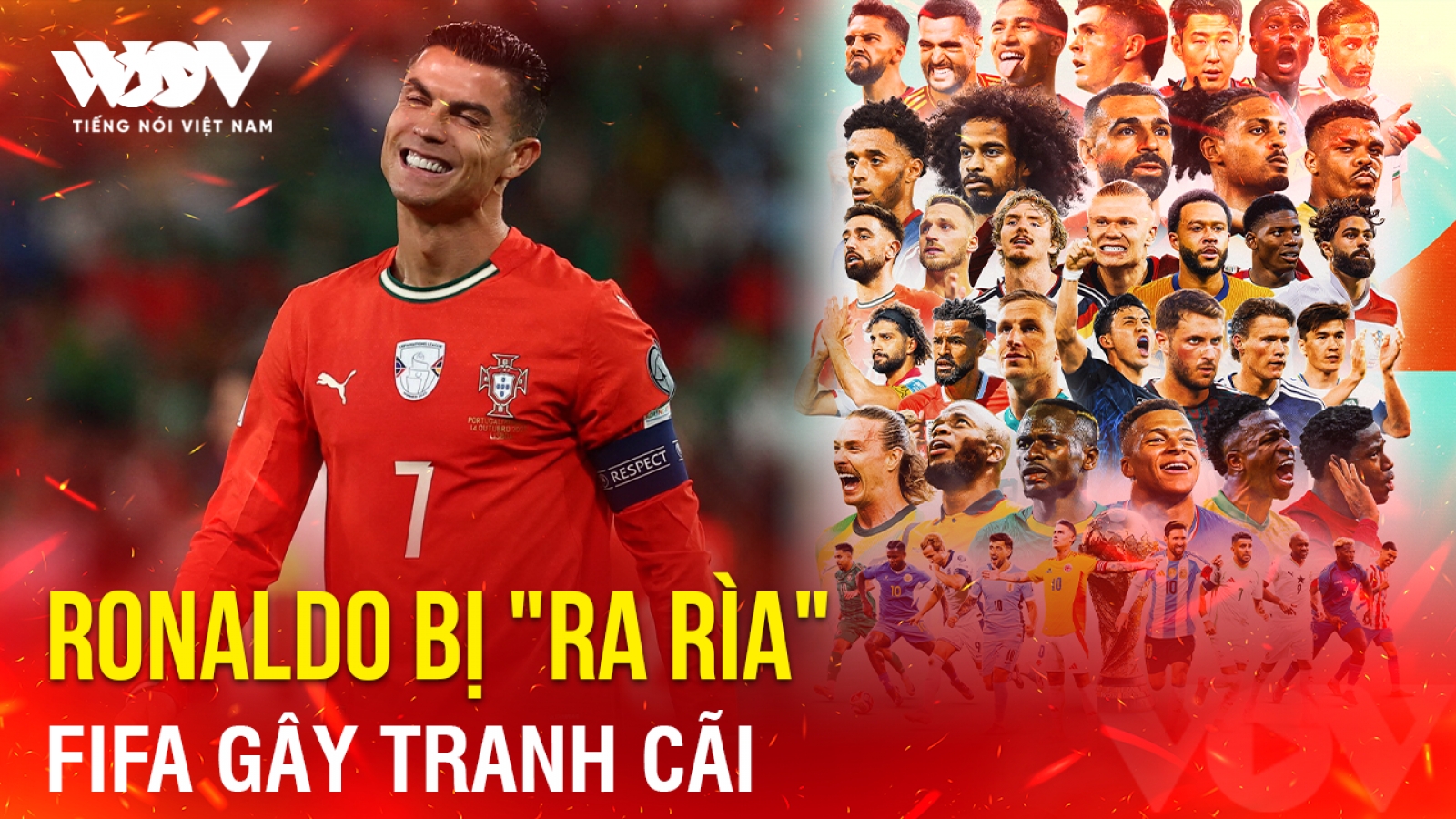 Tin bóng đá 20-11: FIFA gây tranh cãi khi cho Ronaldo "ra rìa"