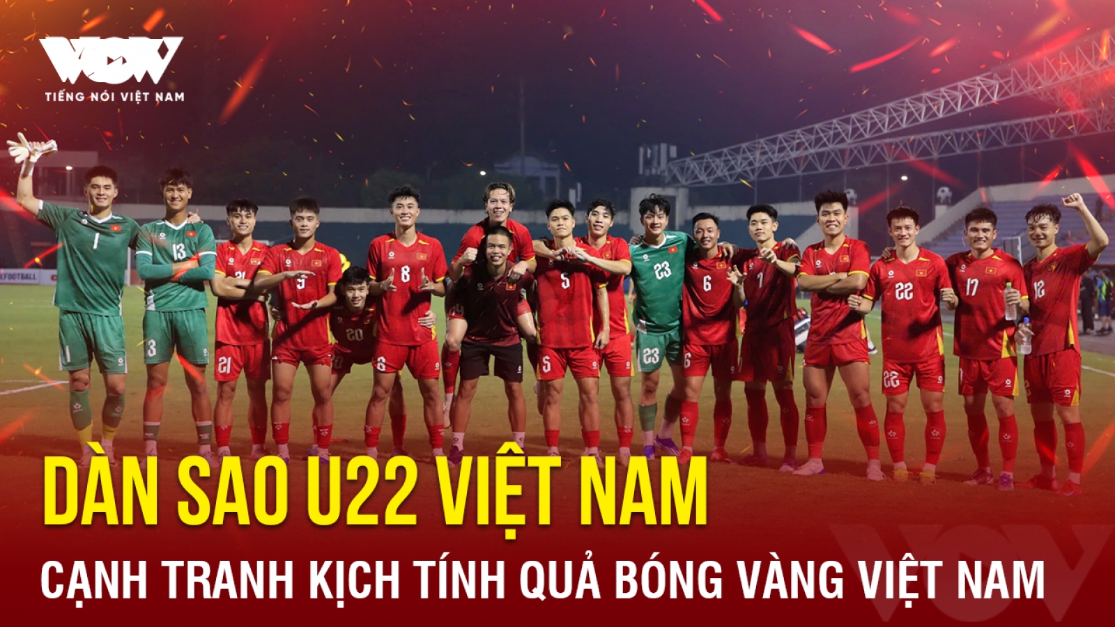 Tin bóng đá 6-11: Dàn sao U22 Việt Nam cạnh tranh kịch tính Quả bóng Vàng Việt Nam