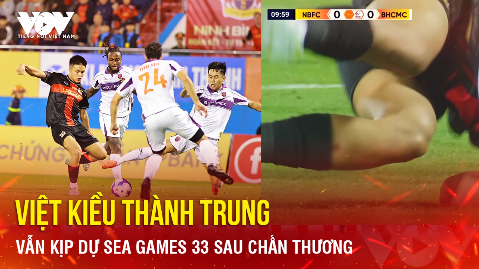 Tin bóng đá 2-11: Việt kiều Thành Trung vẫn kịp dự SEA Games 33 sau chấn thương