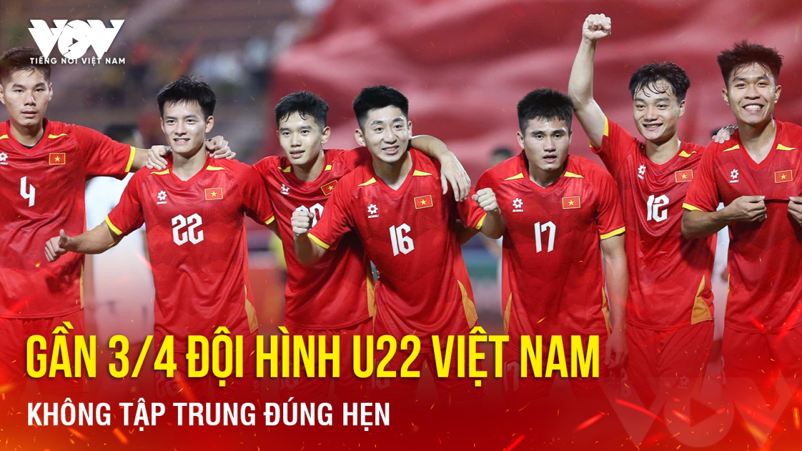 Tin bóng đá 9-11: Gần 3/4 đội hình U22 Việt Nam không tập trung đúng hẹn