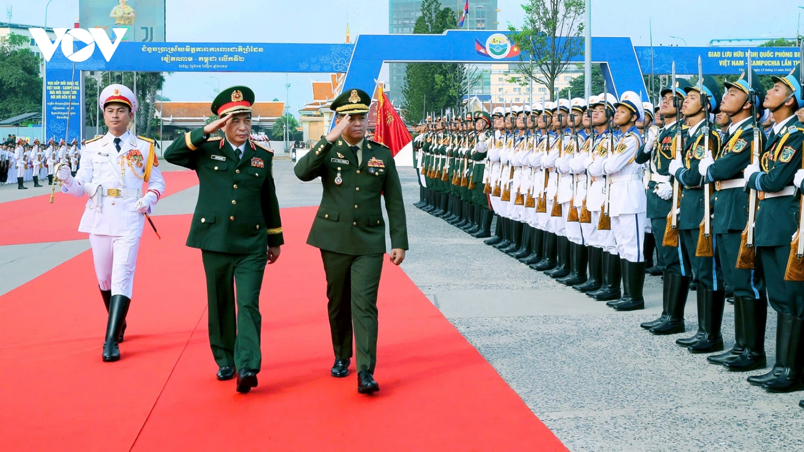 Sắc màu hữu nghị Việt Nam - Campuchia trên tuyến biên giới Tây Ninh