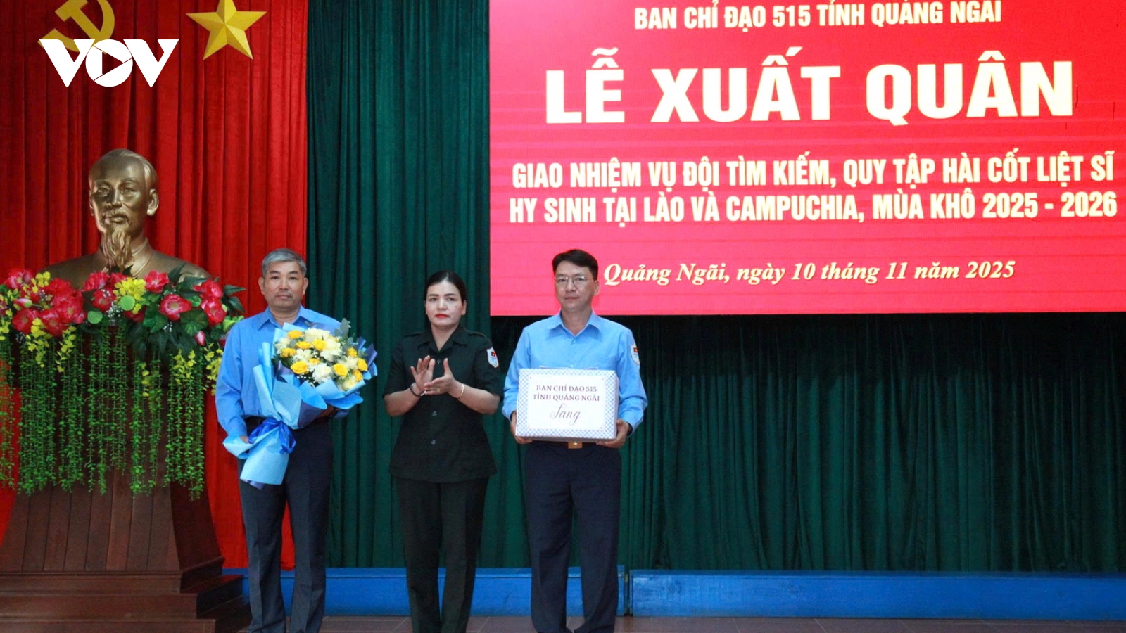 Quảng Ngãi: Đội K53 xuất quân tìm kiếm, quy tập hài cốt liệt sĩ