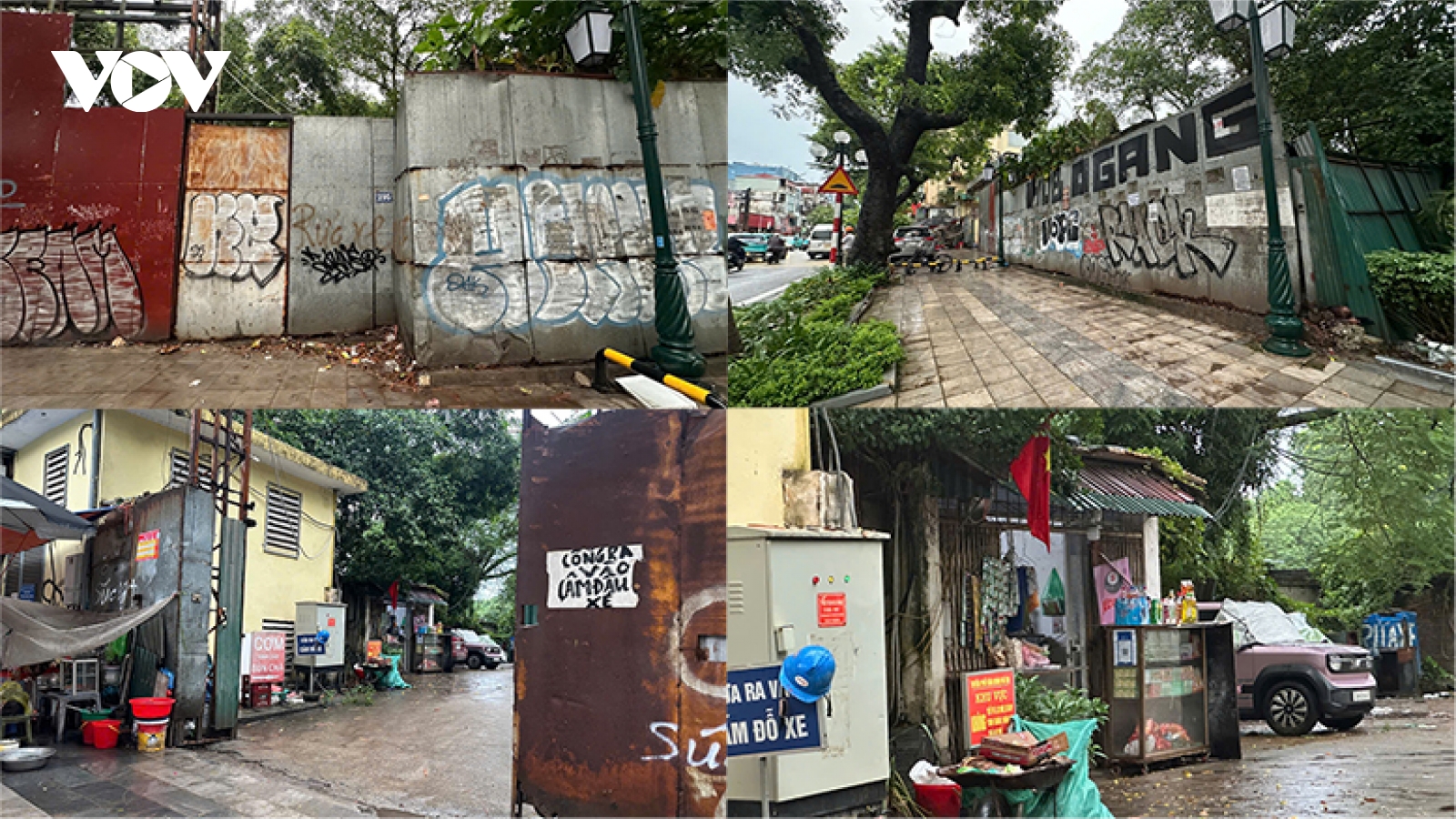 Bãi đỗ xe 10 năm quây rào khiến công viên đẹp bậc nhất Thủ đô nhếch nhác