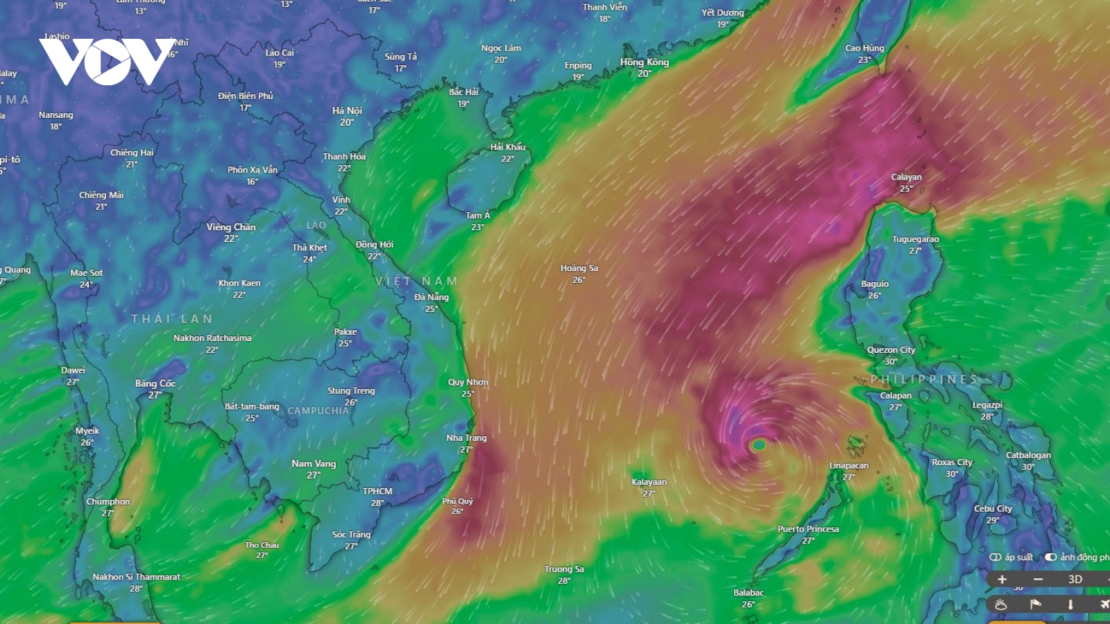 Nhiều khả năng Biển Đông chuẩn bị hứng chịu bão số 15 trong những ngày tới