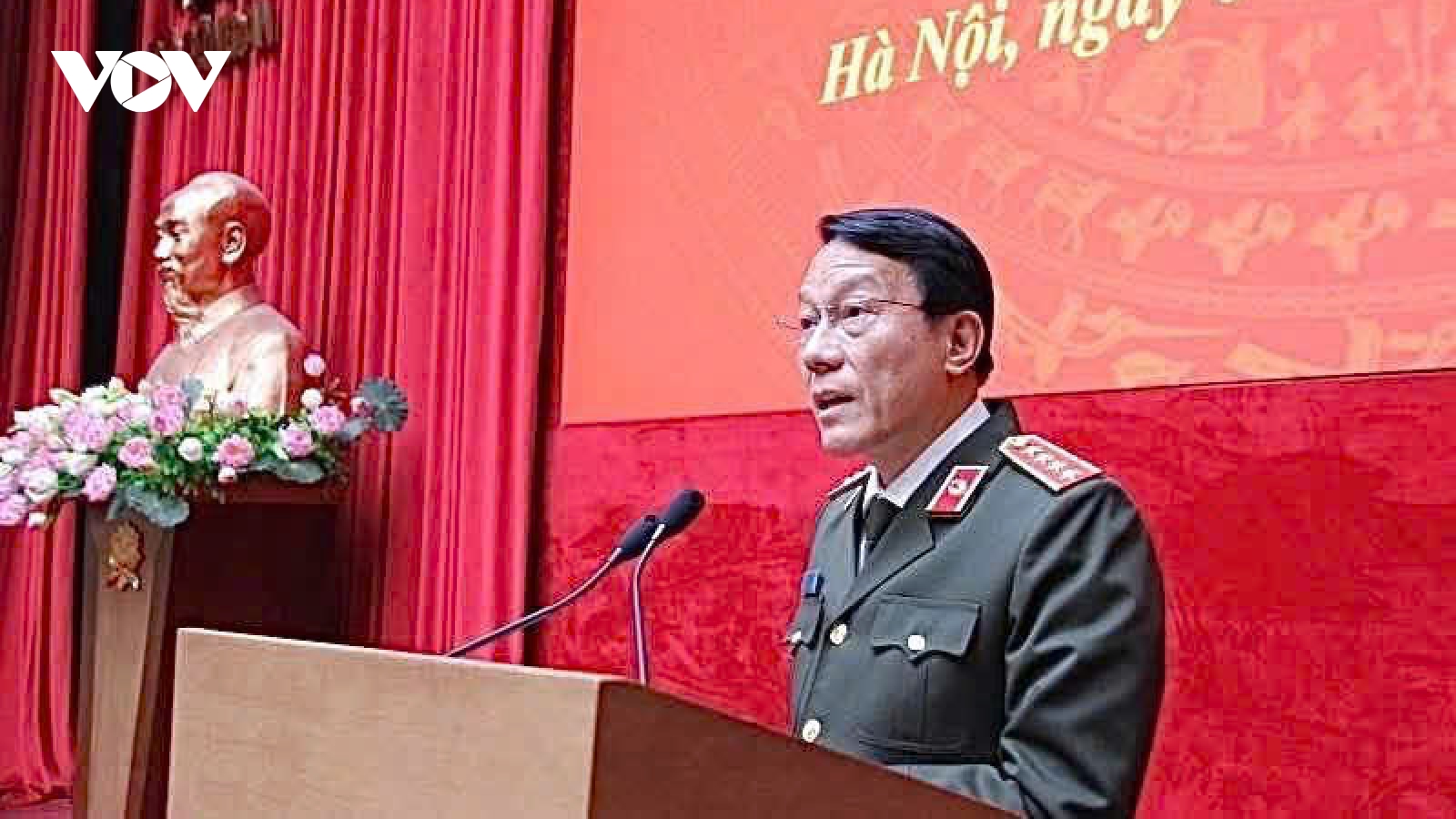 Bộ trưởng Lương Tam Quang phát động phong trào thi đua “Ba nhất" trong CAND