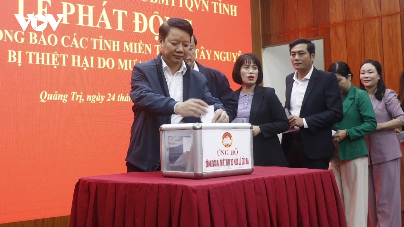 Quảng Trị phát động ủng hộ đồng bào miền Trung, Tây Nguyên bị thiệt hại do mưa lũ