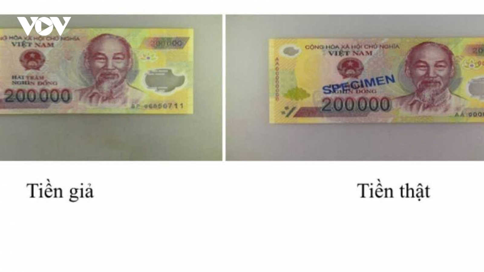 Phát hiện tiền giả ở khu vực biên giới Cao Bằng