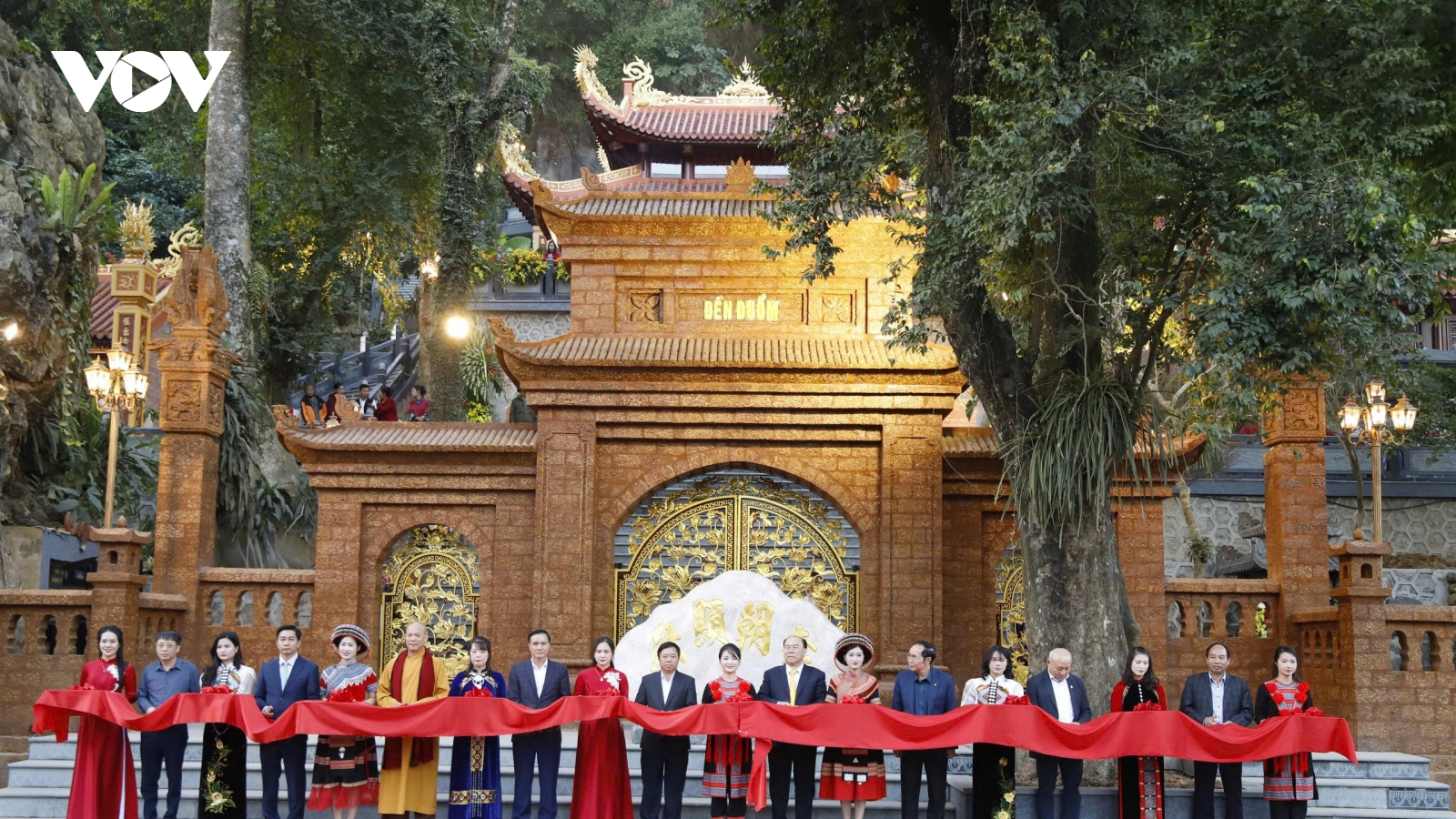 Khánh thành công trình tu bổ, tôn tạo Di tích quốc gia đền Đuổm tại Thái Nguyên