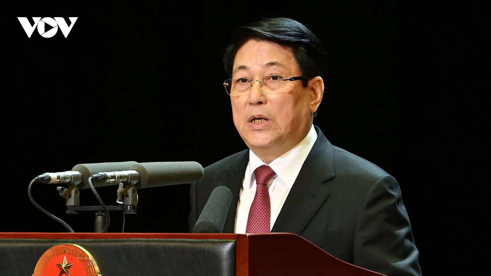 Chủ tịch nước Lương Cường dự Lễ kỷ niệm 50 năm Quốc khánh Lào