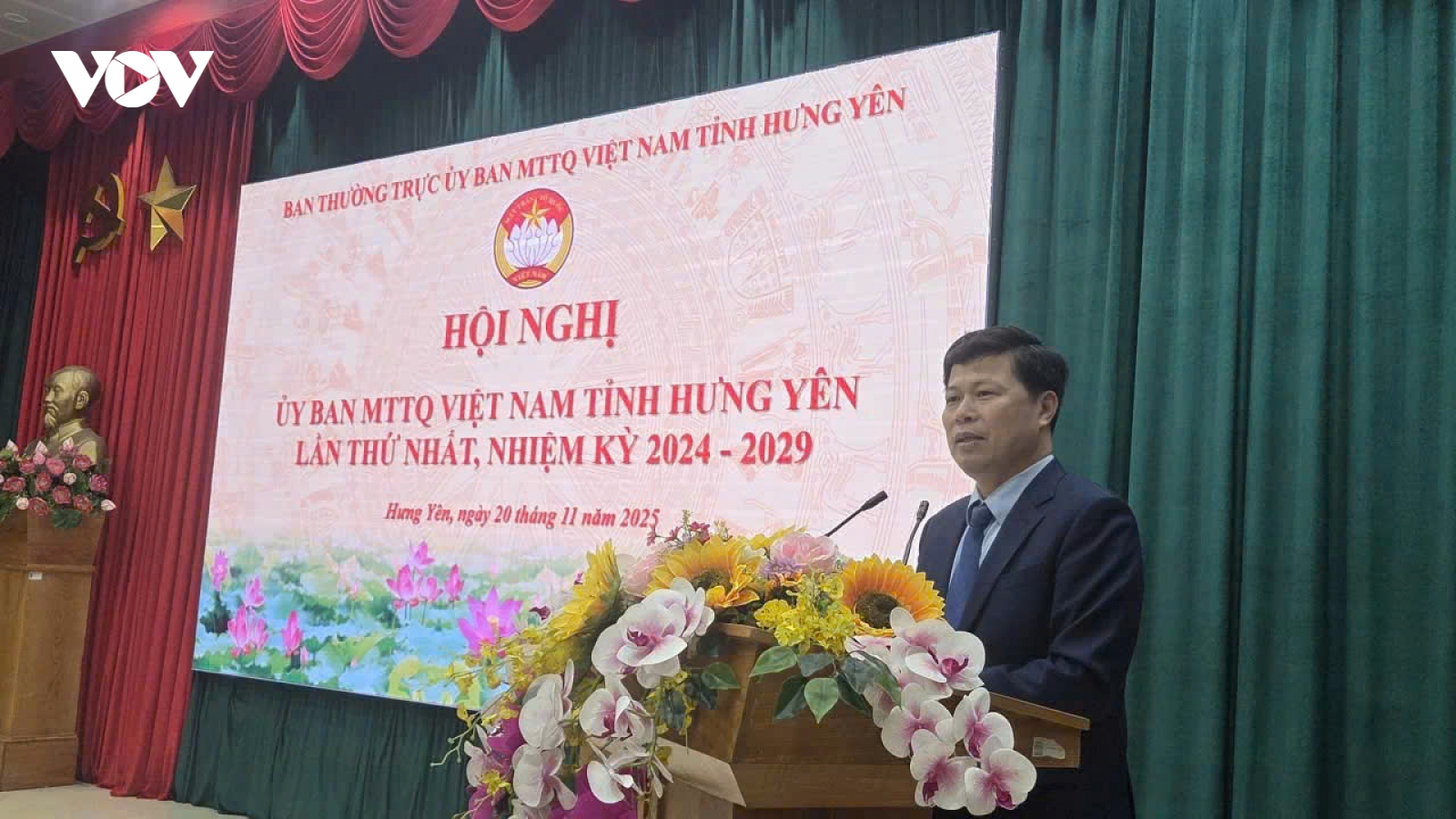 Ông Trần Quốc Toản làm Chủ tịch Ủy ban MTTQ Việt Nam tỉnh Hưng Yên