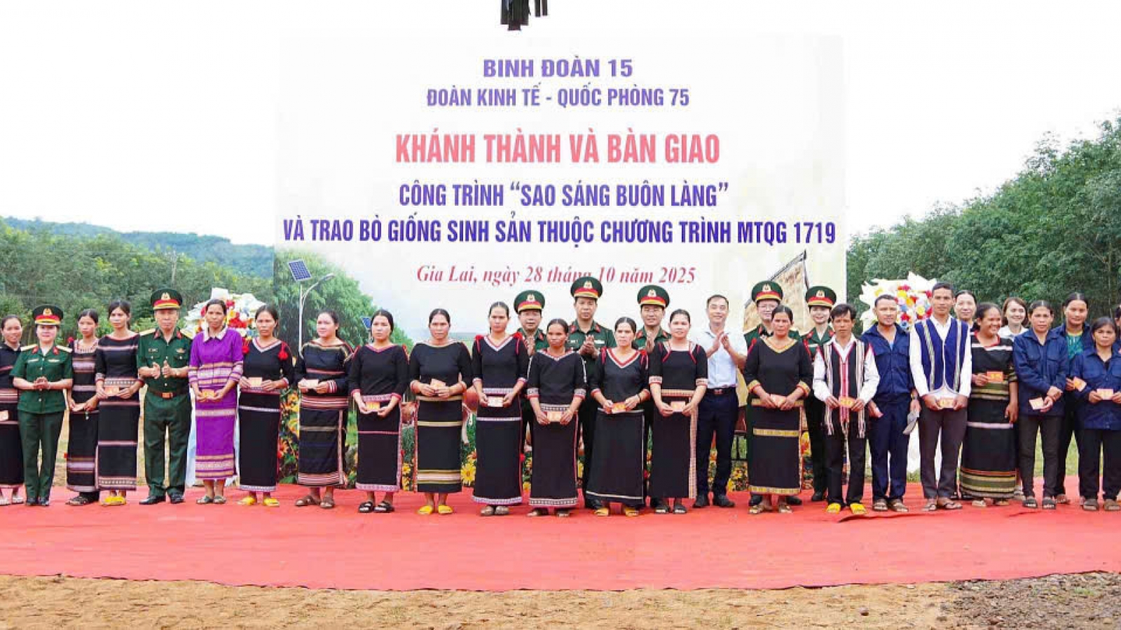 Dân vận khéo: Kết nối sức mạnh quân - dân ở Gia Lai