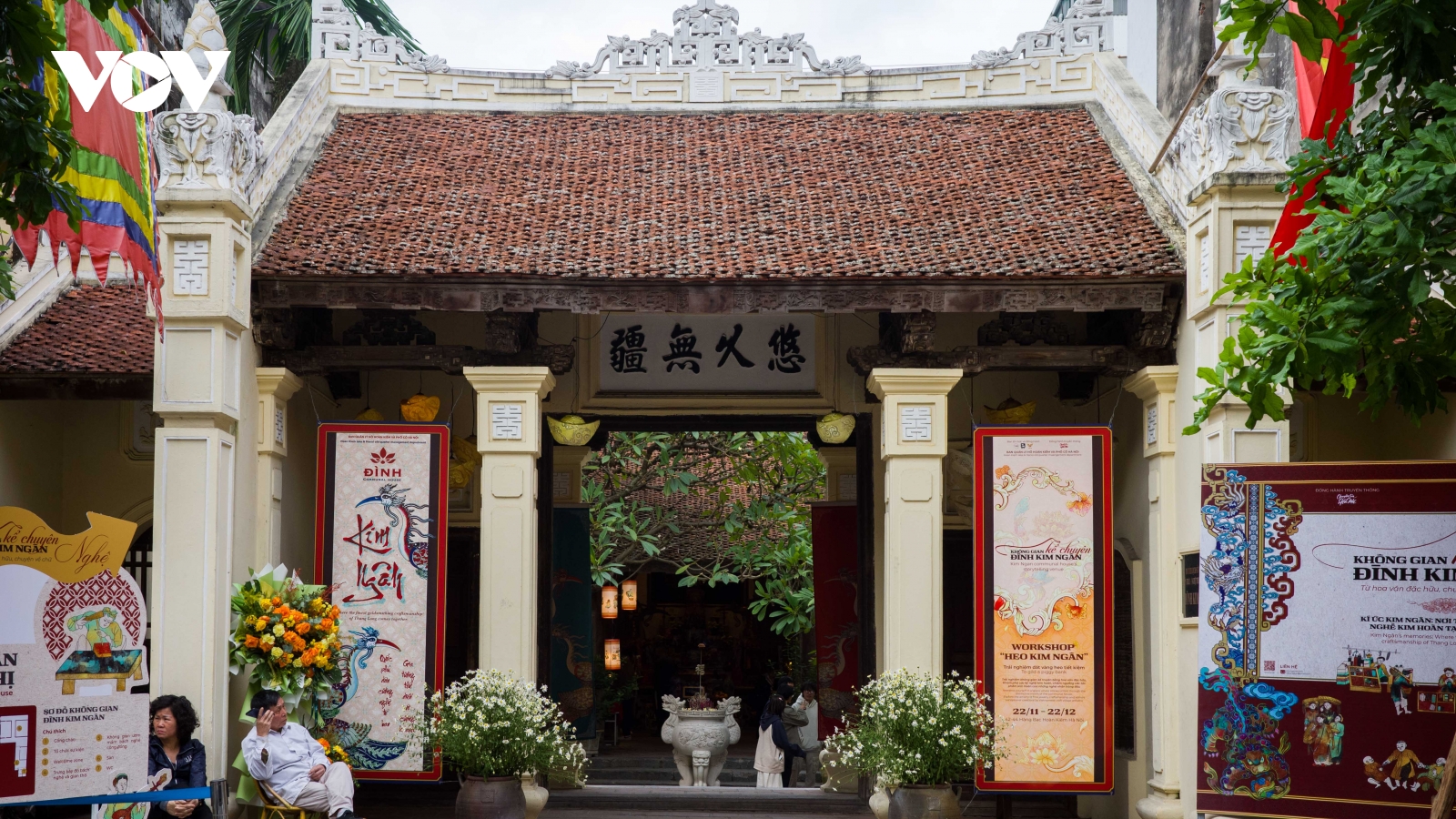 Không gian kể chuyện đình Kim Ngân: Đánh thức ký ức phường nghề phố cổ Hà Nội