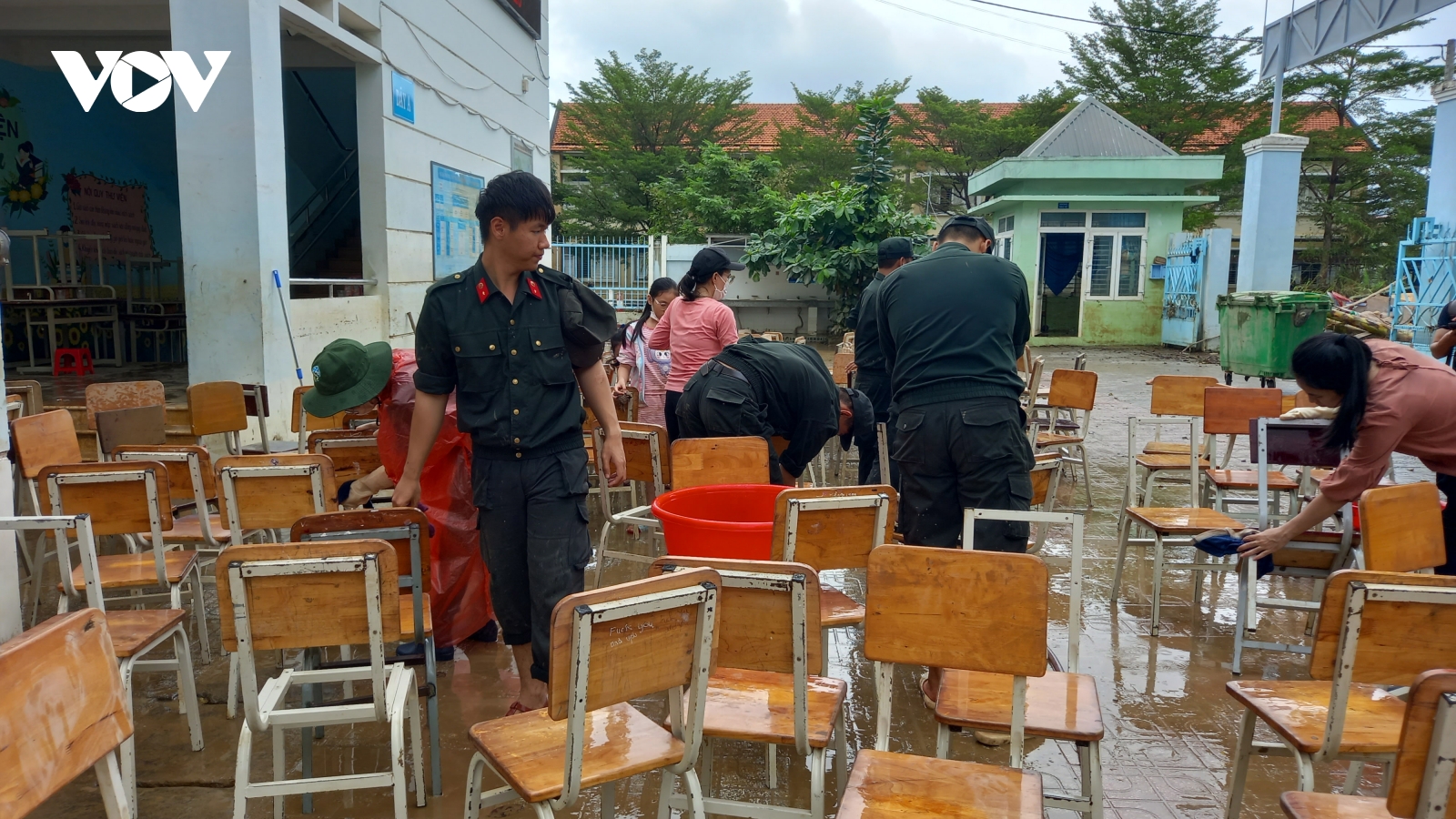 Khánh Hòa: Mở lại trường học, từng bước hồi sinh sau lũ dữ