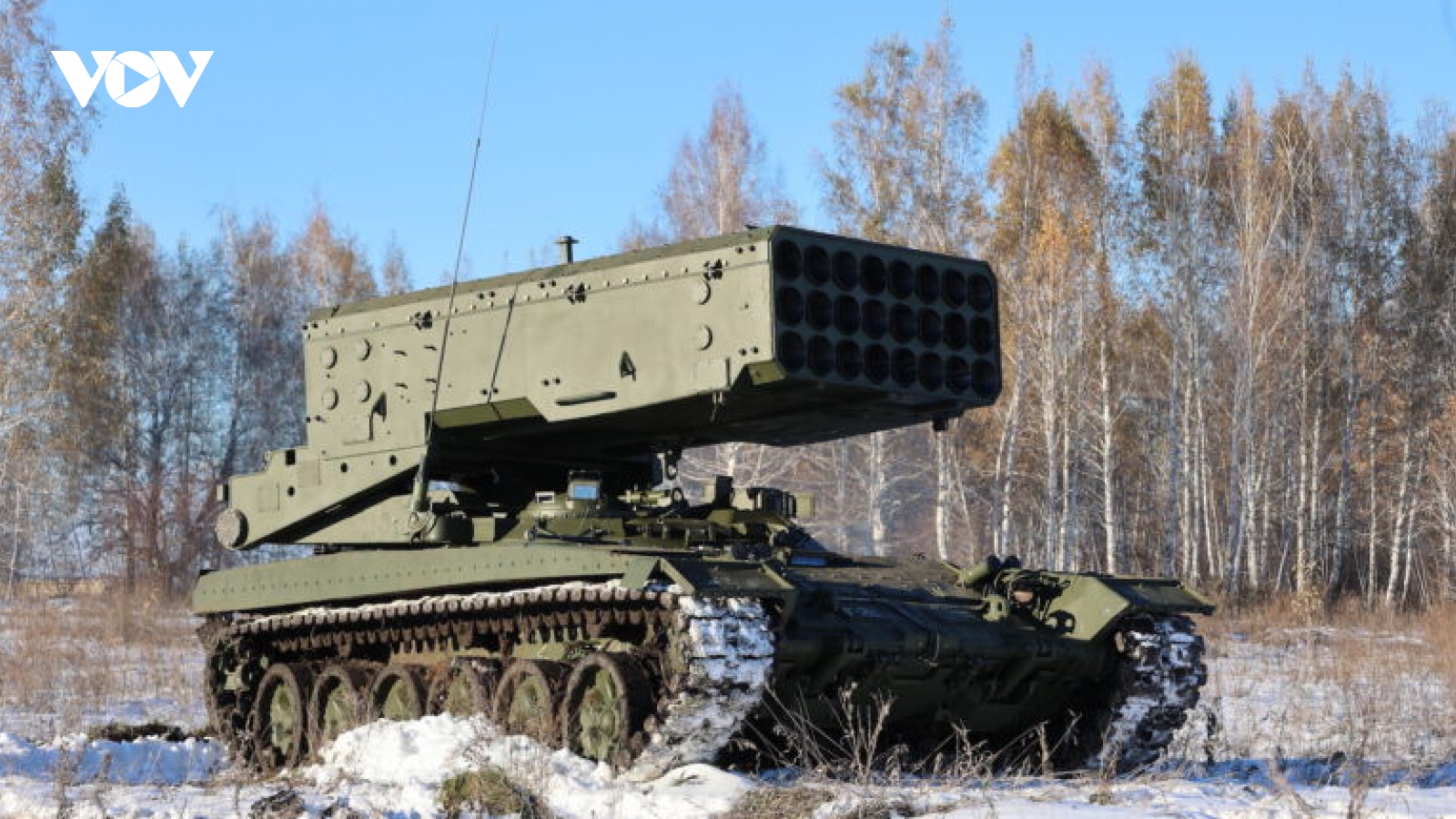 Nga nâng cấp TOS-1A thành “hỏa thần diệt UAV” từ kinh nghiệm thực chiến