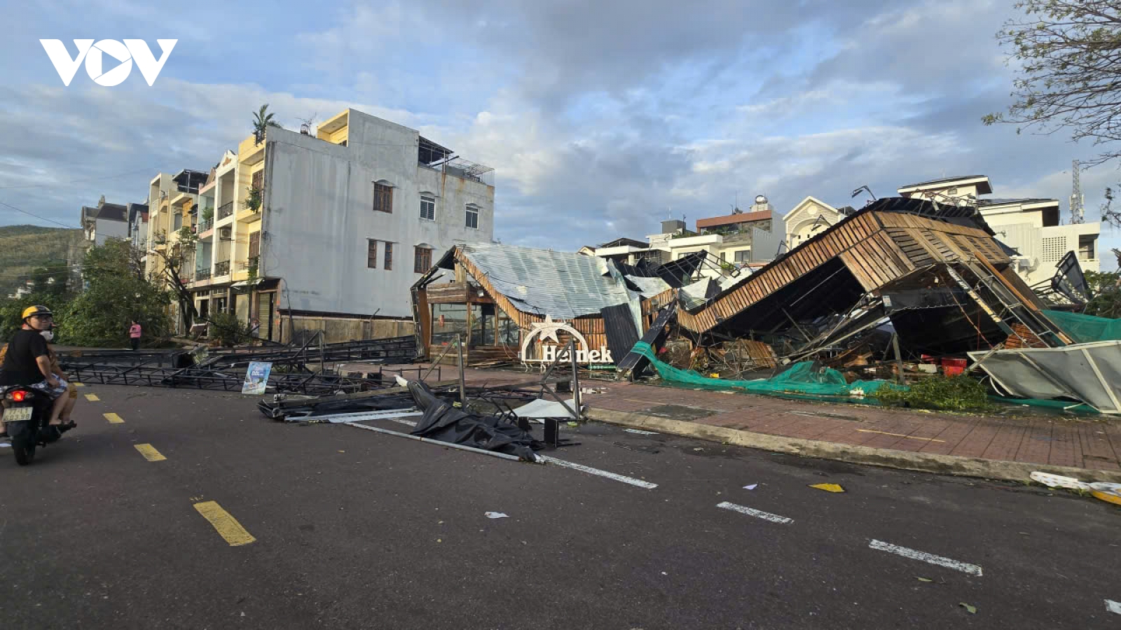 Những hình ảnh thiệt hại sau bão số 13 tại Đắk Lắk