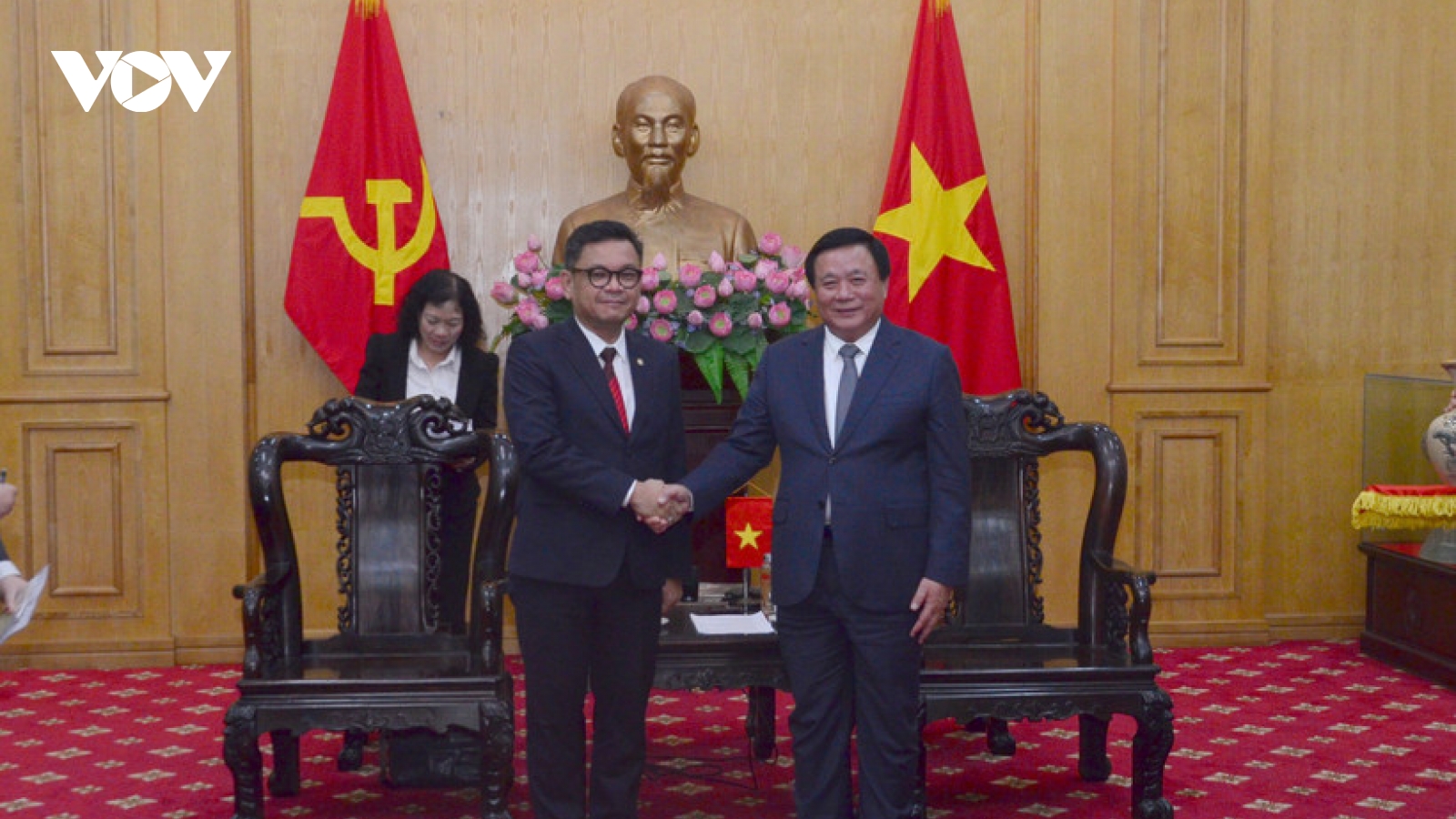 Việt Nam - Indonesia thúc đẩy hợp tác đào tạo cán bộ