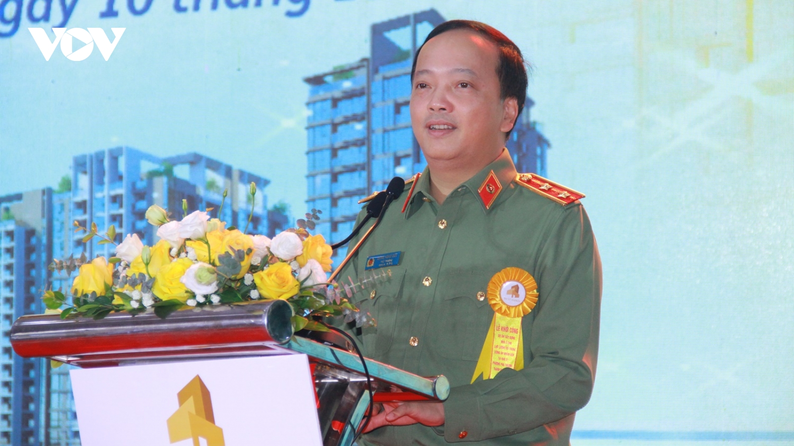 Bộ Công an khởi công dự án xây dựng nhà ở cho lực lượng vũ trang tại Hà Nội