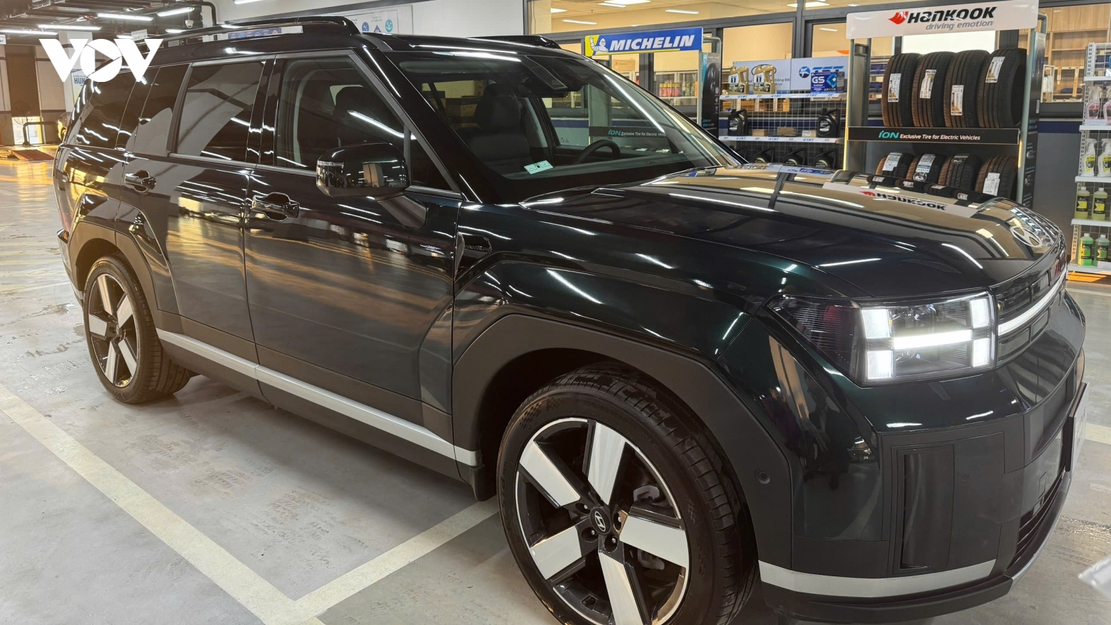 Hyundai Santa Fe All New Hybrid bất ngờ lộ diện trên đường phố
