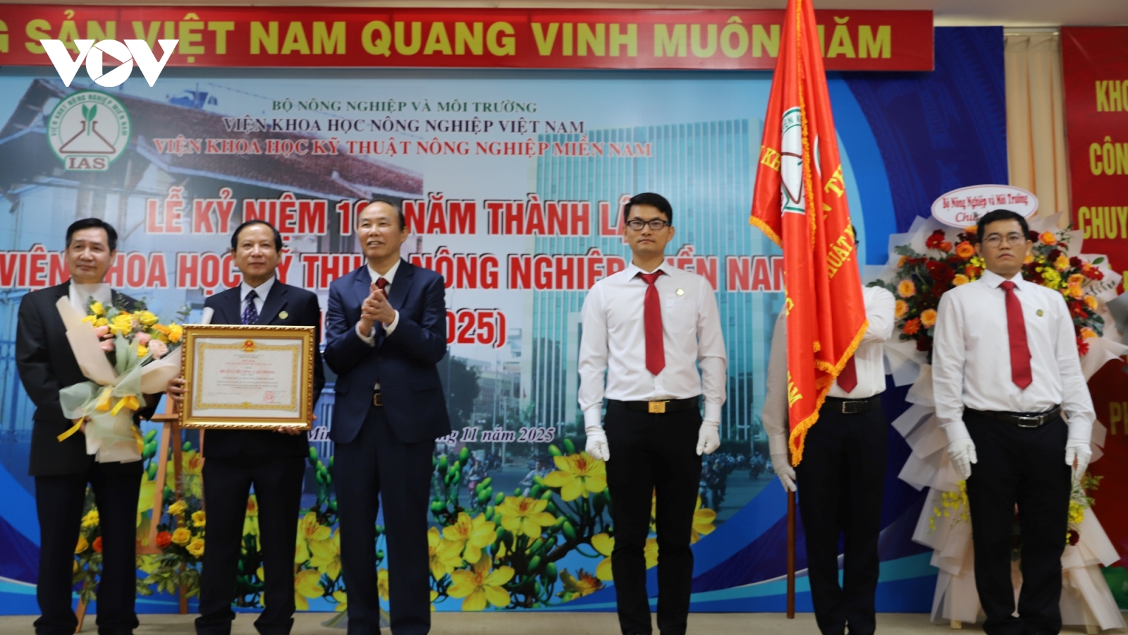 Kỷ niệm 100 năm thành lập Viện Khoa học Kỹ thuật Nông nghiệp miền Nam