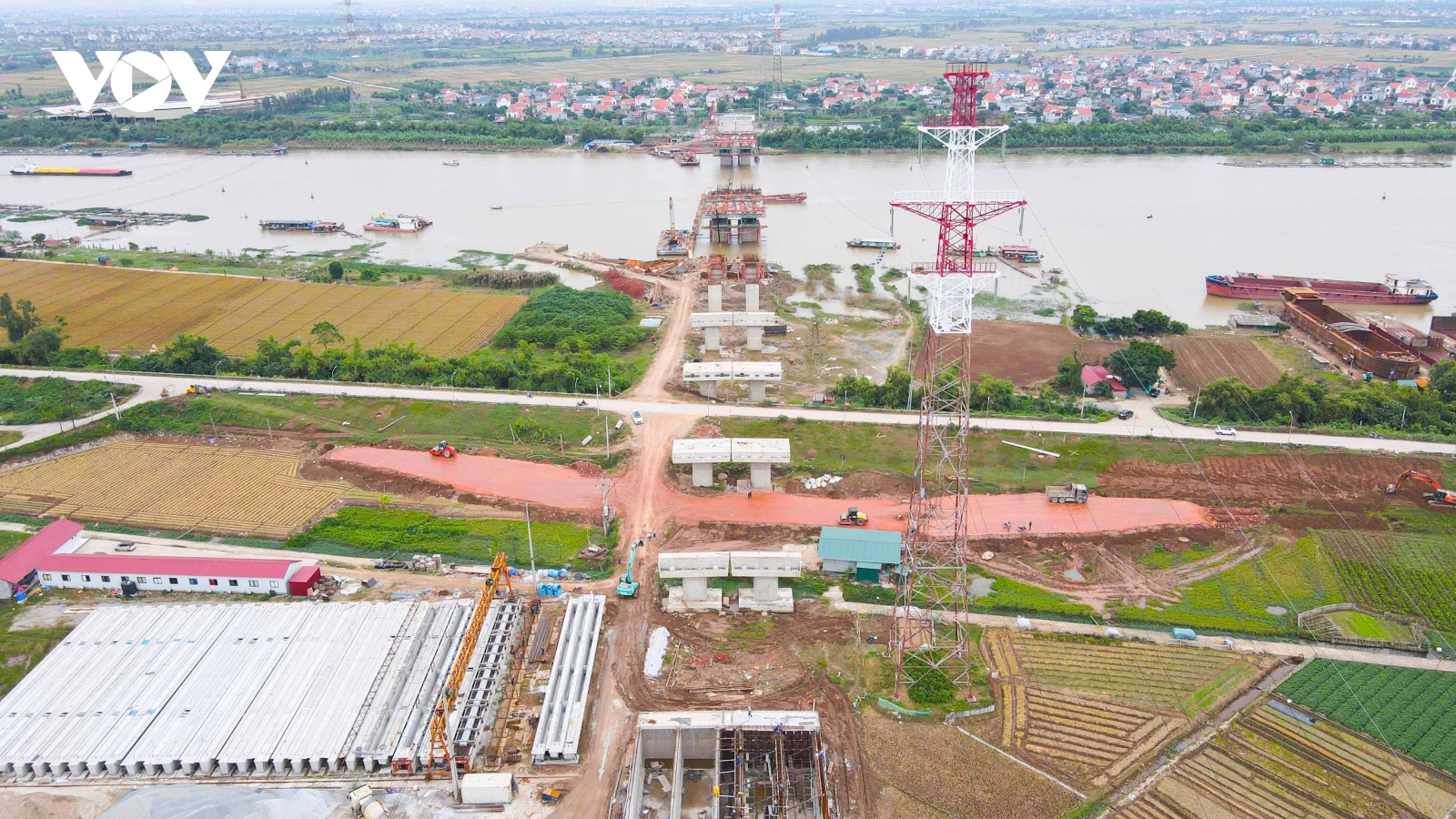 Dự án cầu hơn 2.000 tỷ bị Chủ tịch tỉnh Bắc Ninh phê bình, tiến độ giờ ra sao?