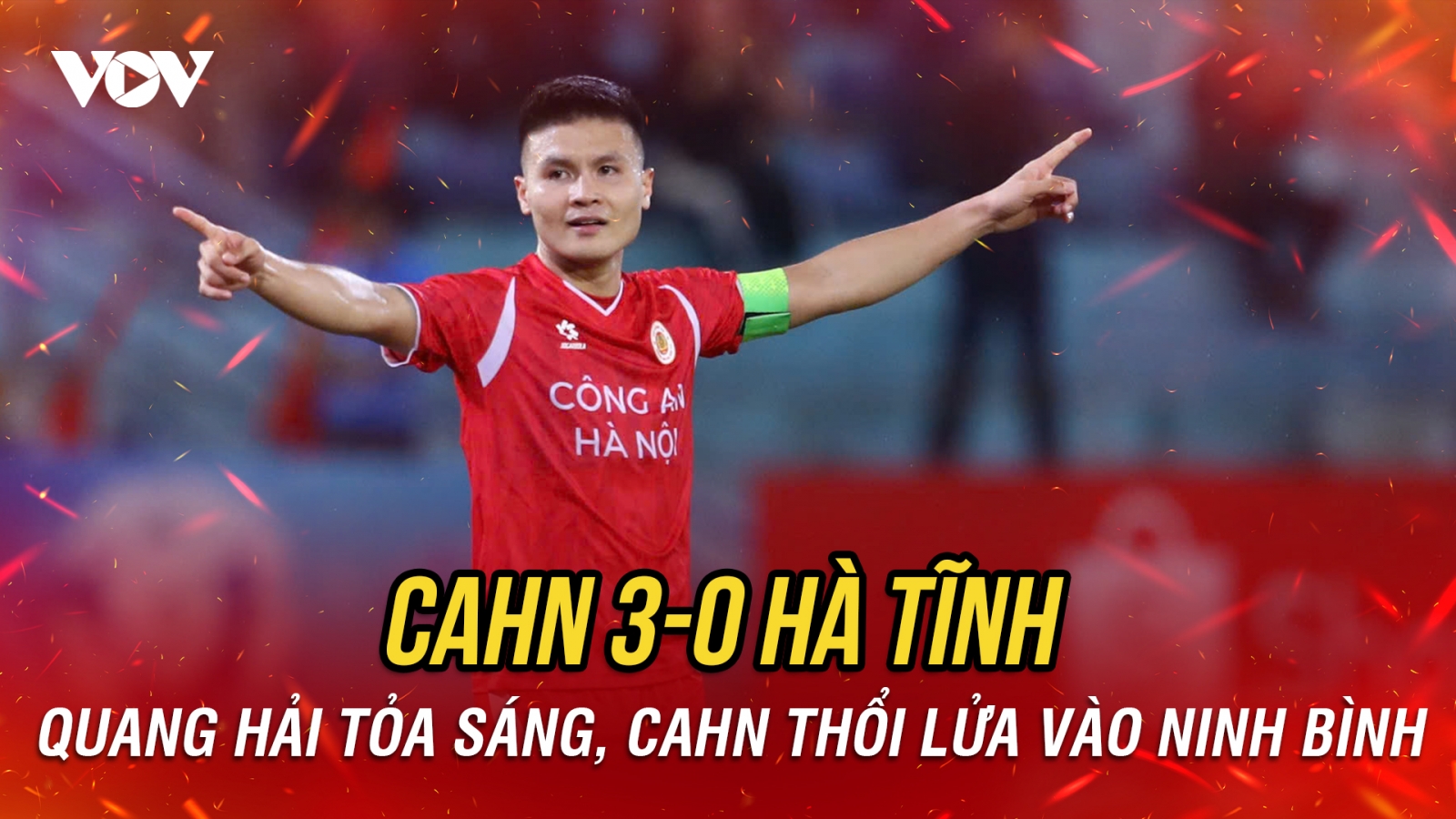 Kết quả vòng 11 V-League 2025/2026: CAHN thắng đậm Hà Tĩnh