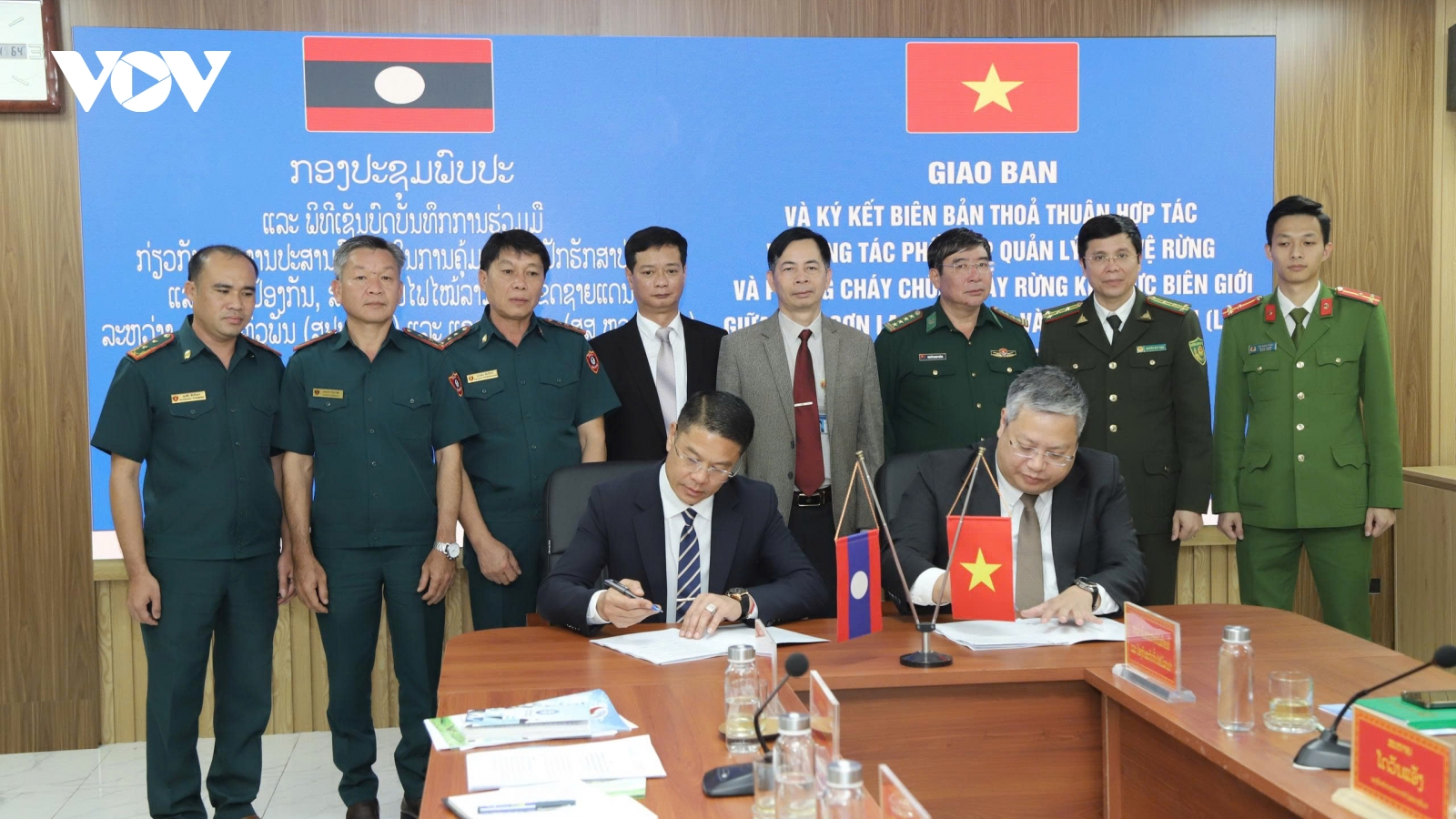 Hợp tác bảo vệ rừng khu vực biên giới Sơn La - Hủa Phăn (Lào)