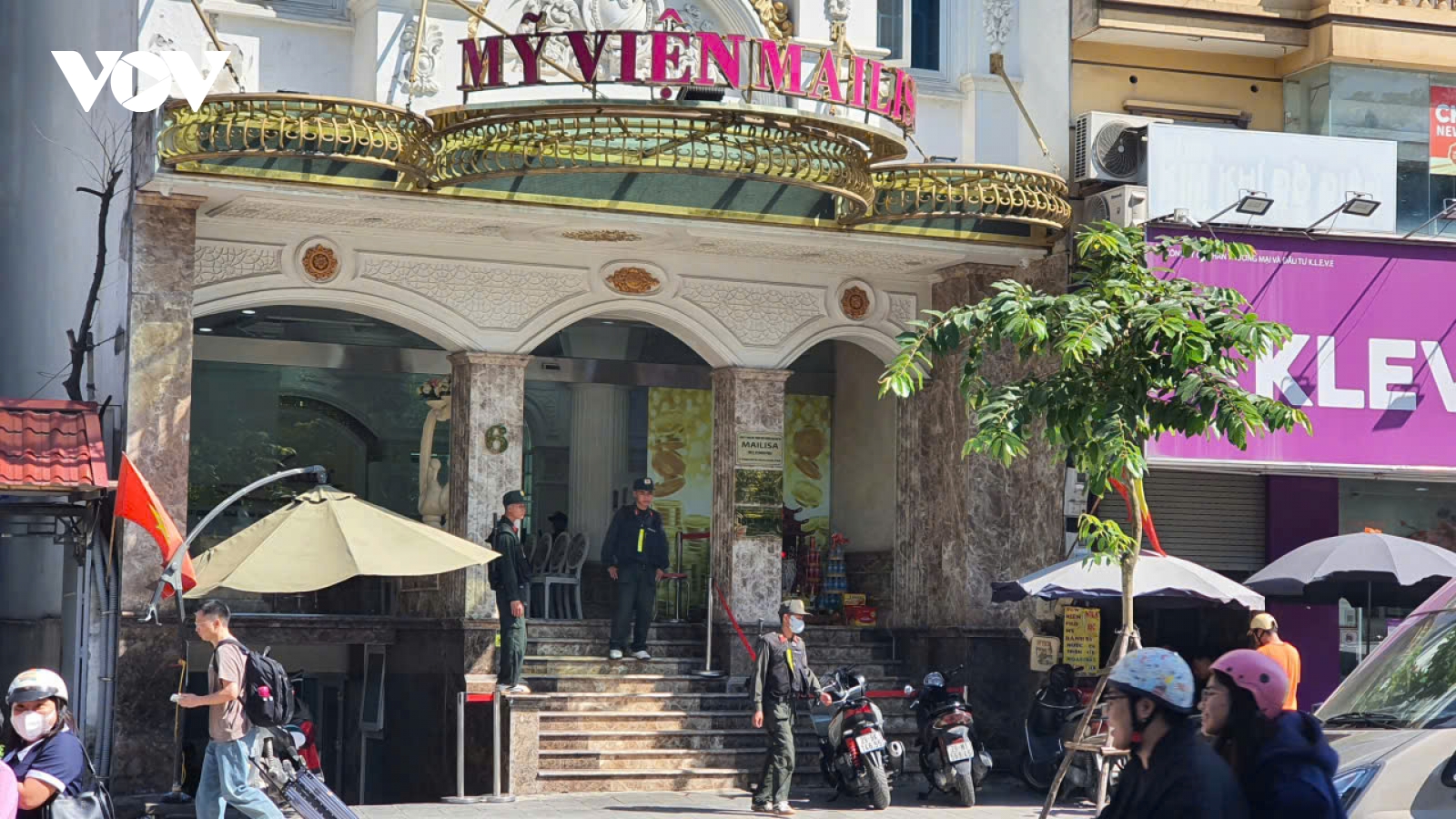 Công an xuất hiện tại các cơ sở thẩm mỹ viện Mailisa ở 1 số tỉnh, thành