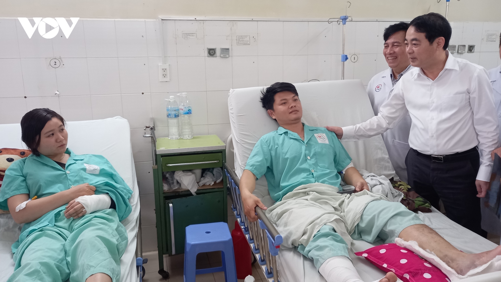 Sức khỏe nạn nhân vụ sạt lở đèo Khánh Lê đã ổn định