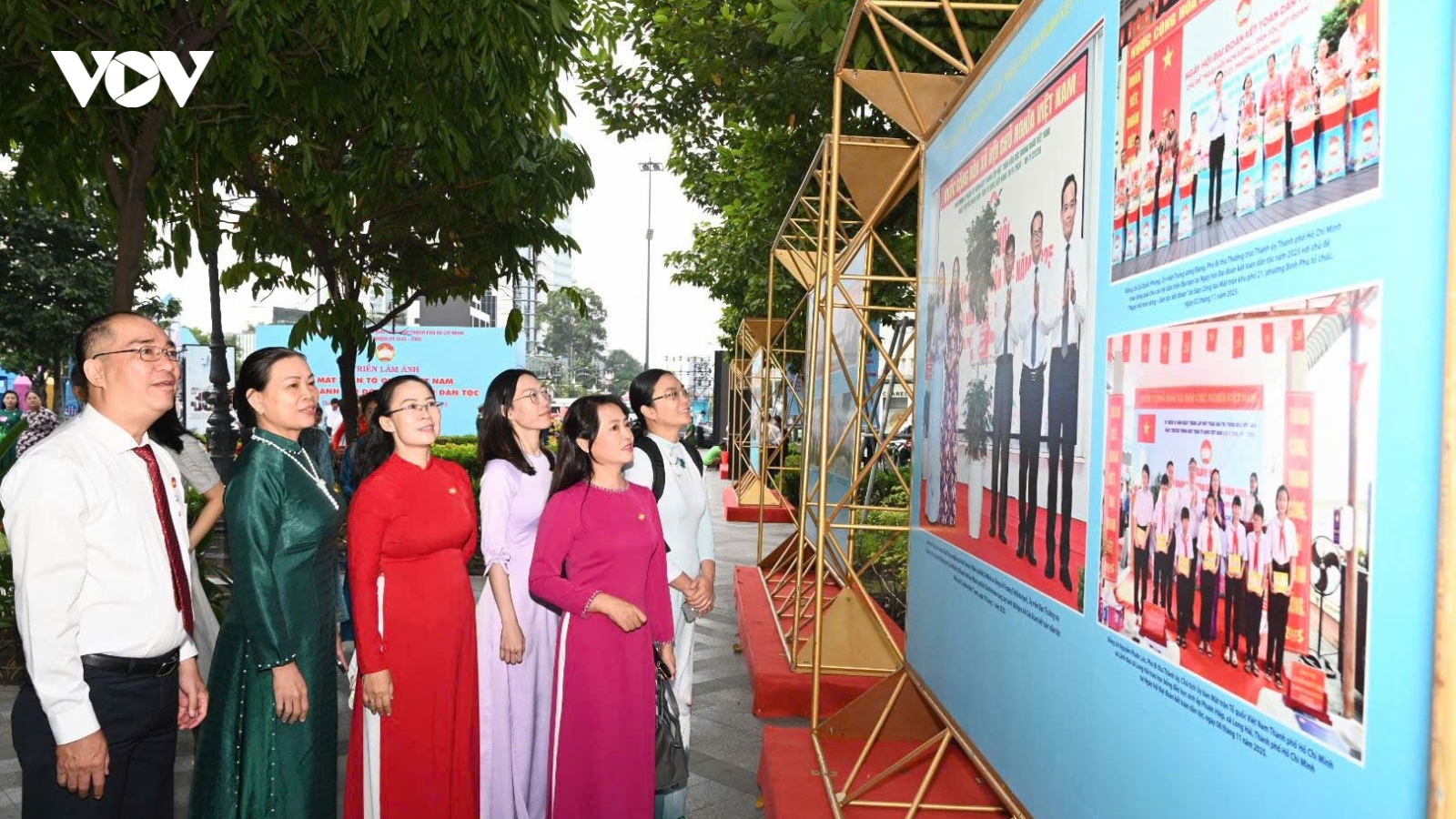 Khai mạc triển lãm “Sức mạnh đại đoàn kết” của MTTQ TP.HCM
