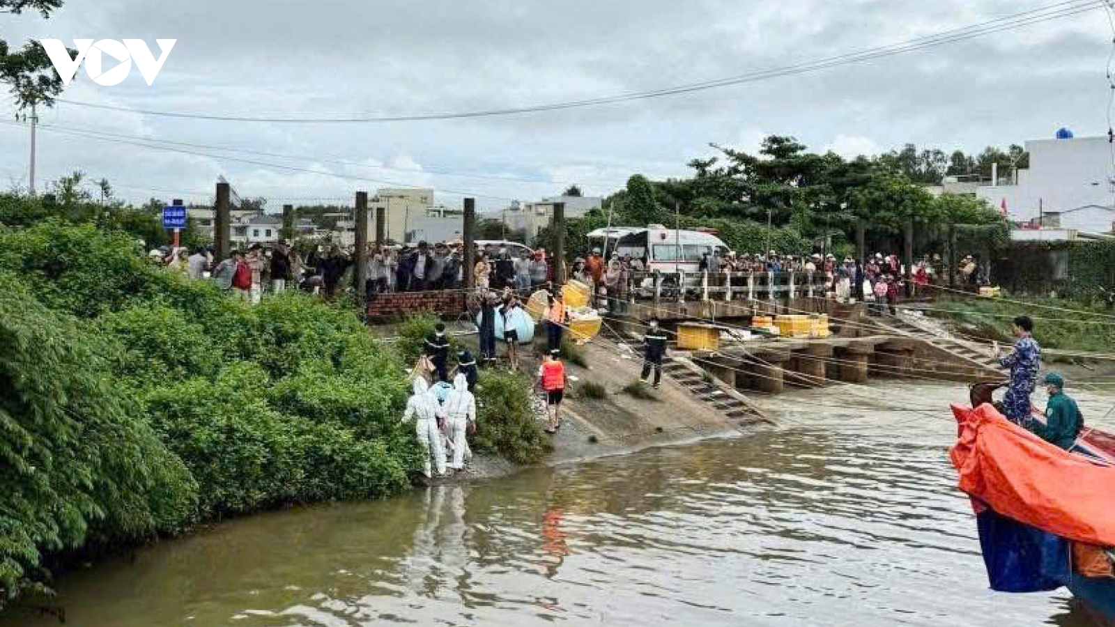 Tìm thấy thi thể nam thanh niên bị nước cuốn trôi ở Quảng Ngãi