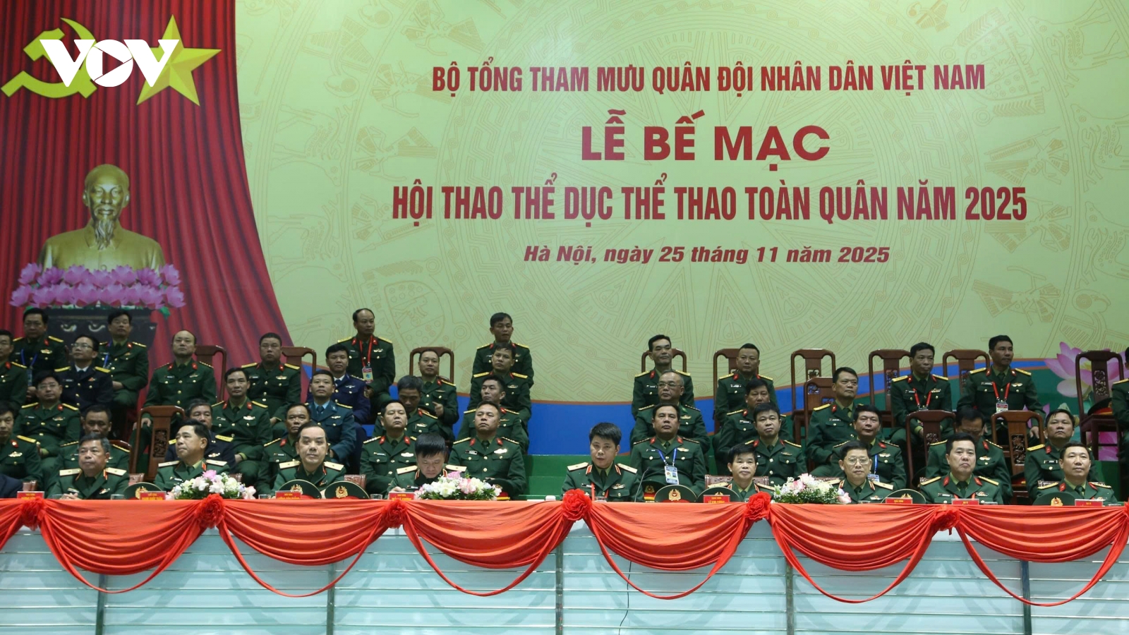 Bế mạc Hội thao Thể dục thể thao toàn quân năm 2025