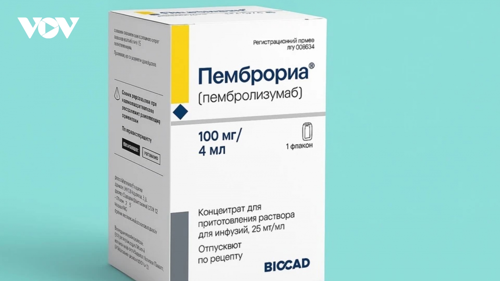 Bệnh viện K thông tin về thuốc điều trị ung thư Pembroria của Nga