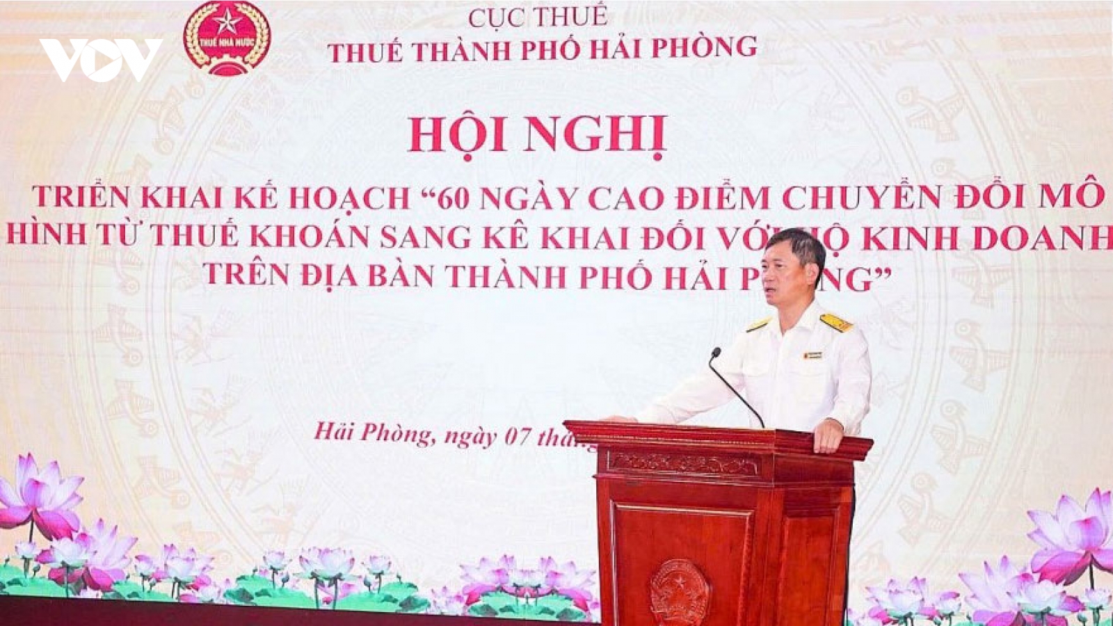 Thuế Hải Phòng phát động 60 ngày cao điểm chuyển đổi từ thuế khoán sang kê khai